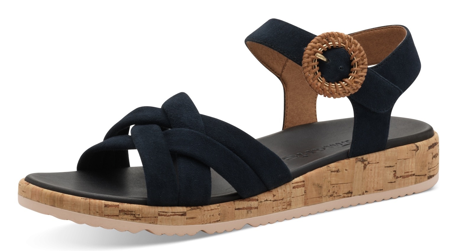 Tamaris, Plateau, Sommerschuh, Riemchensandale mit hübscher Zierschnalle günstig online kaufen