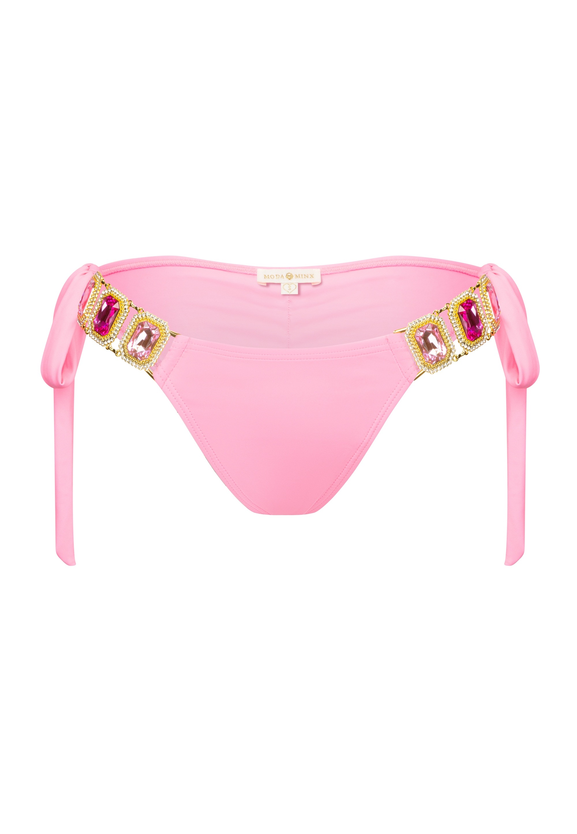 Moda Minx Bikini-Hose "Boujee Tie Side Brazilian Bikini Bottom", (1 St.), m günstig online kaufen
