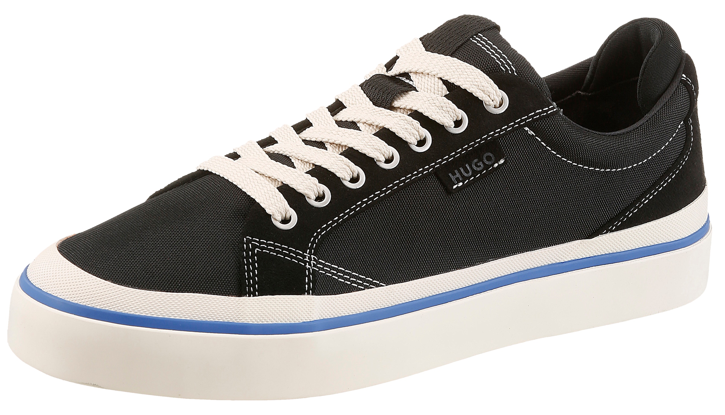 HUGO Blue Sneaker "Blue-x tenn" Schnürschuh, Halbschuh, Freizeitsneaker im günstig online kaufen