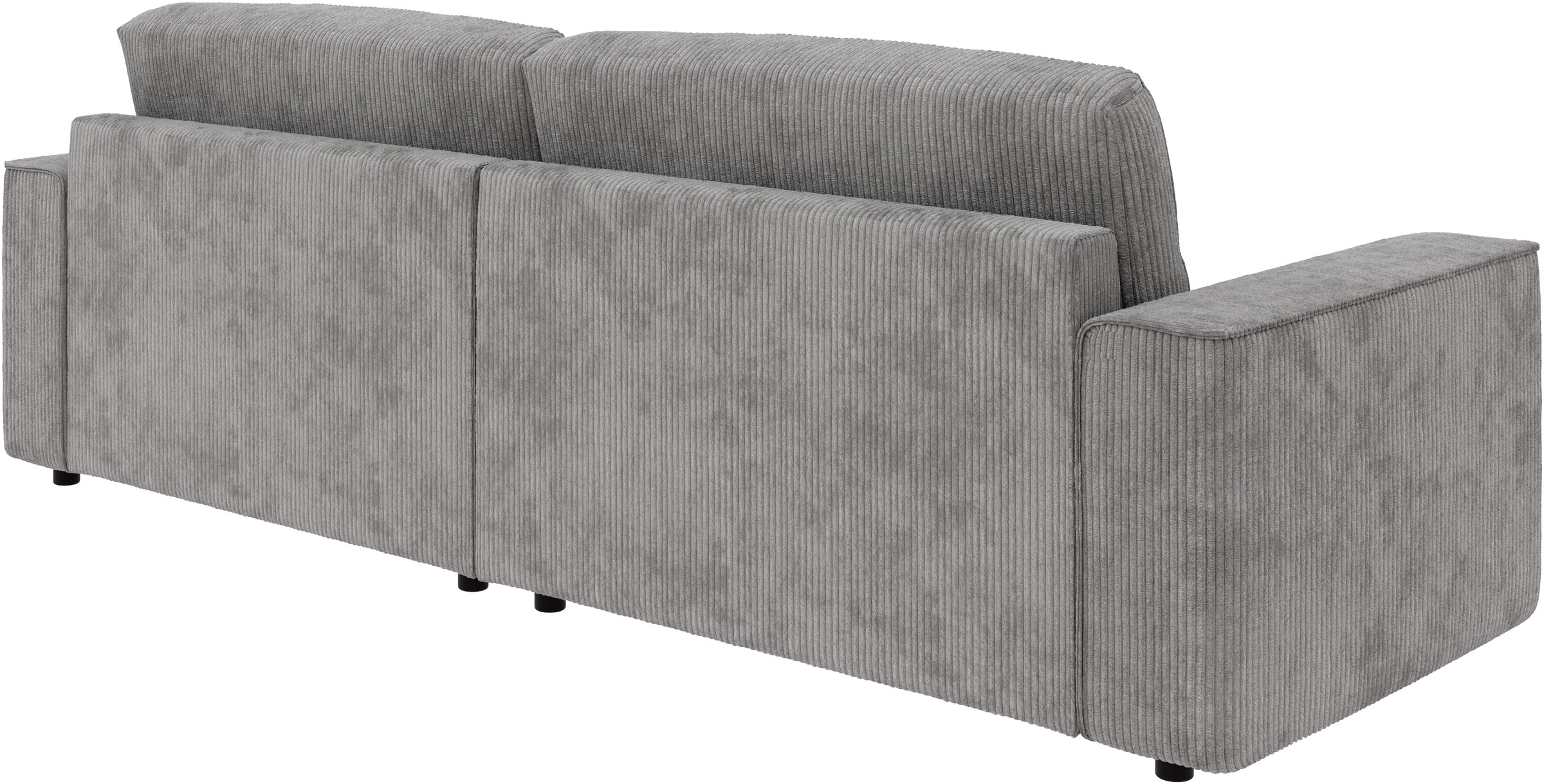 INOSIGN Ecksofa »Chance, Recamiere beidseitig montierbar, Schlaffunktion, Breite 265 cm«, in Cordstoff HYPER, mit Schlaffunktion und Bettkasten