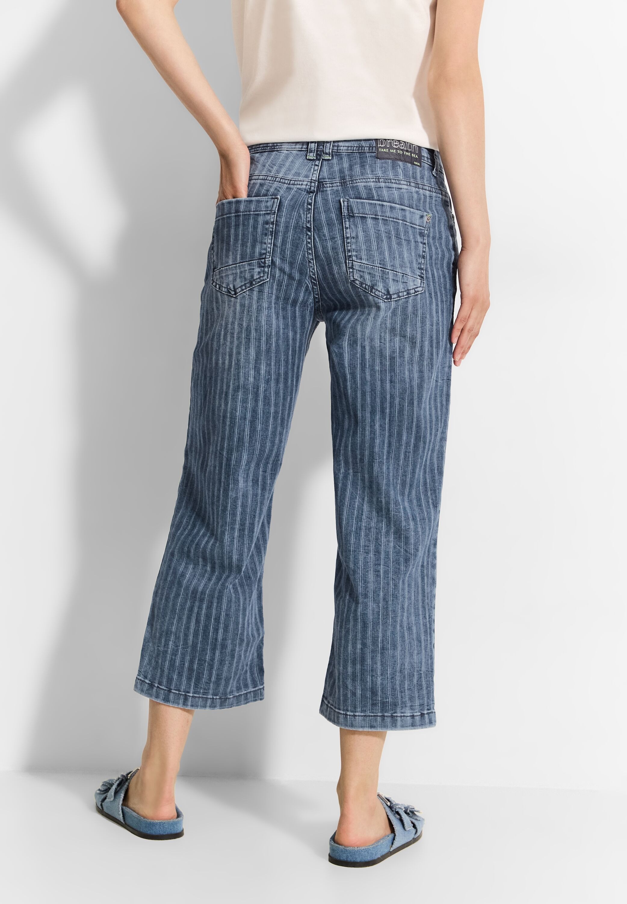 Loose-fit-Jeans, High Waist