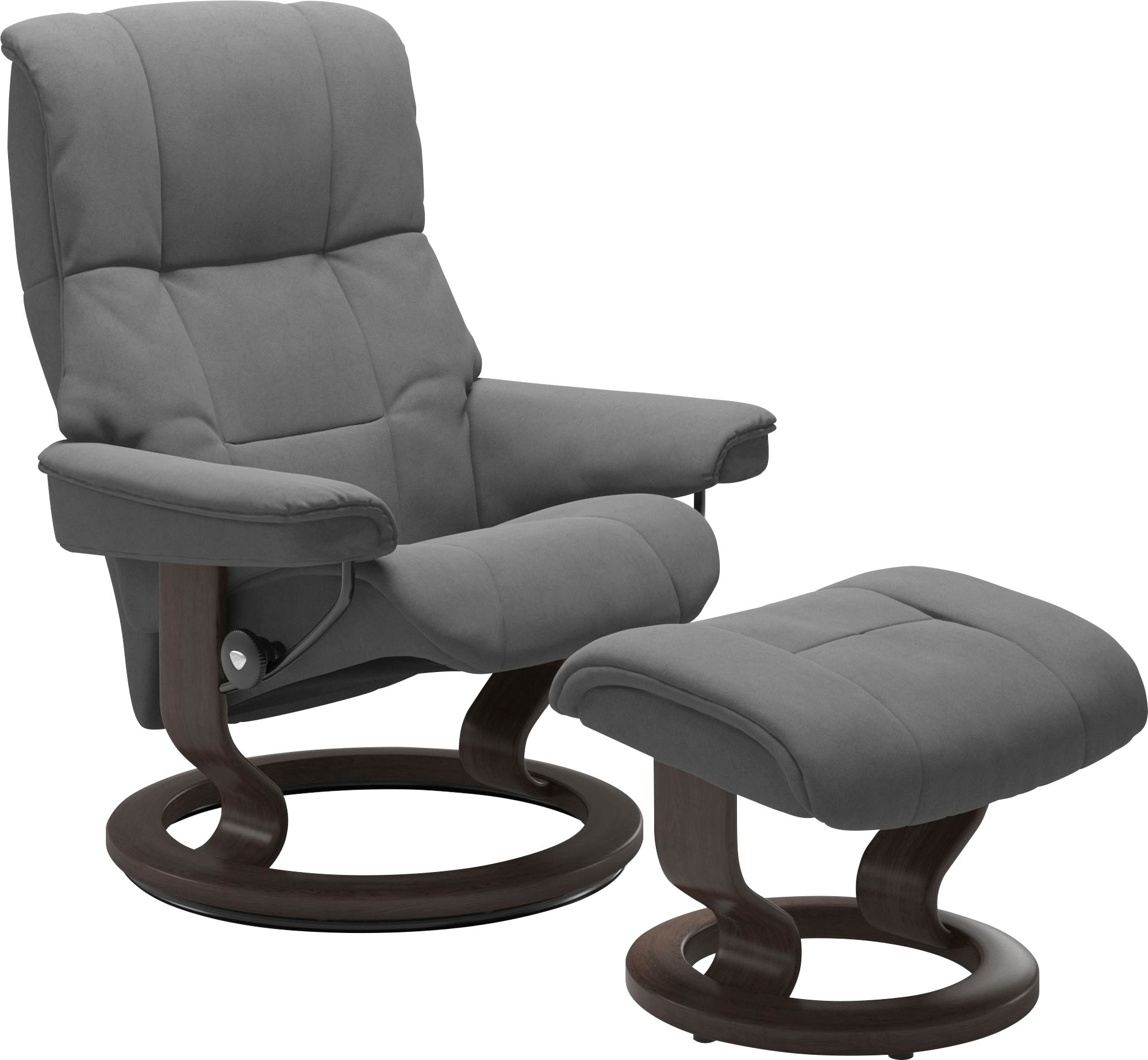 Stressless Relaxsessel "Mayfair" Relaxsessel mit Hocker, mit Hocker, mit Classic Base, Größe S, M & L, Gestell Wenge