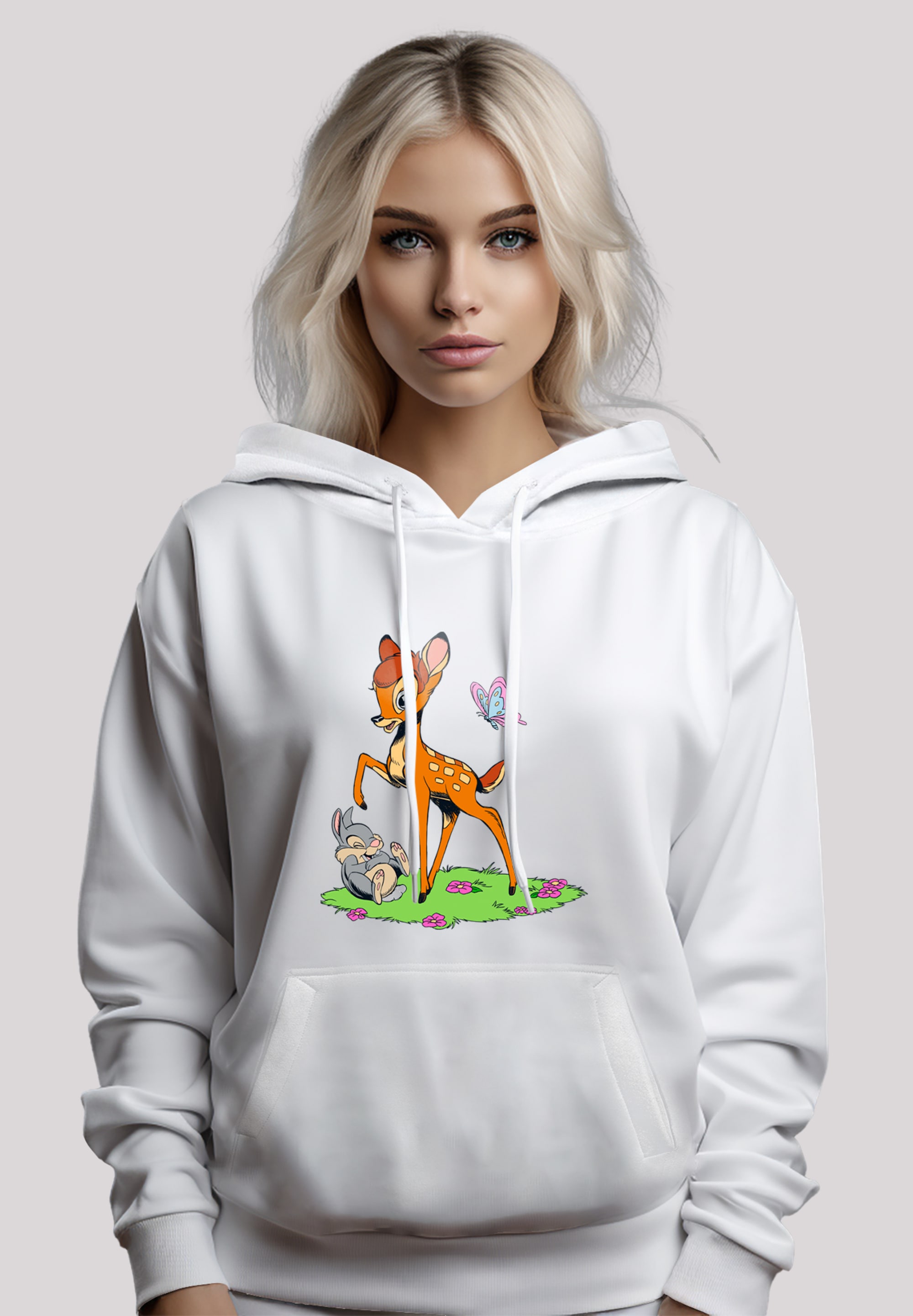 F4NT4STIC Kapuzenpullover "Disney Bambi lacht mit Klopfer", Premium Qualitä günstig online kaufen