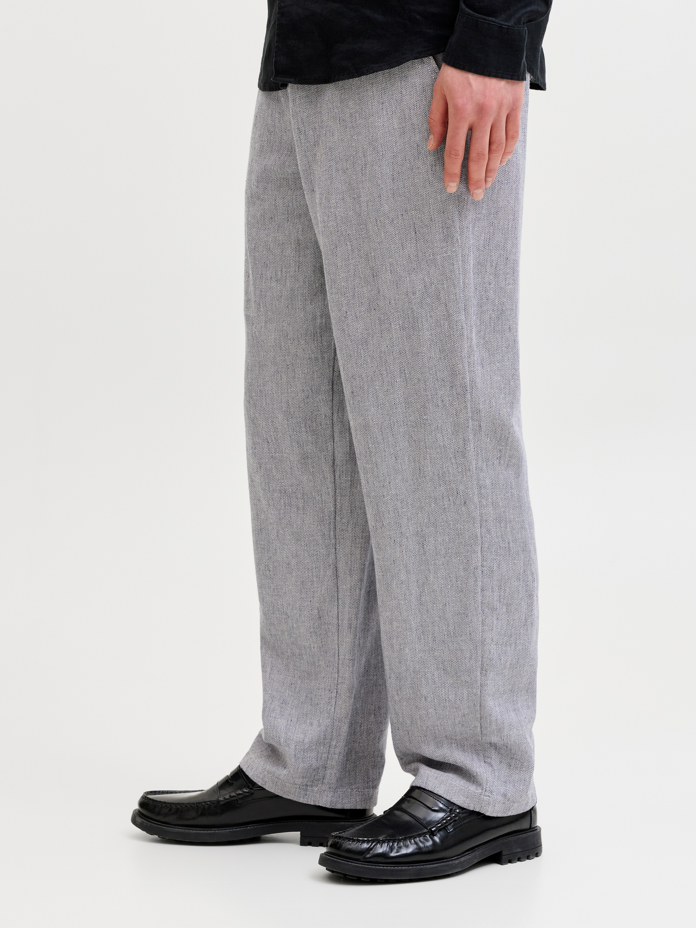 Jack & Jones Chinohose "JPSTKARL MYKONOS LINEN BLEND CHINO" günstig online kaufen