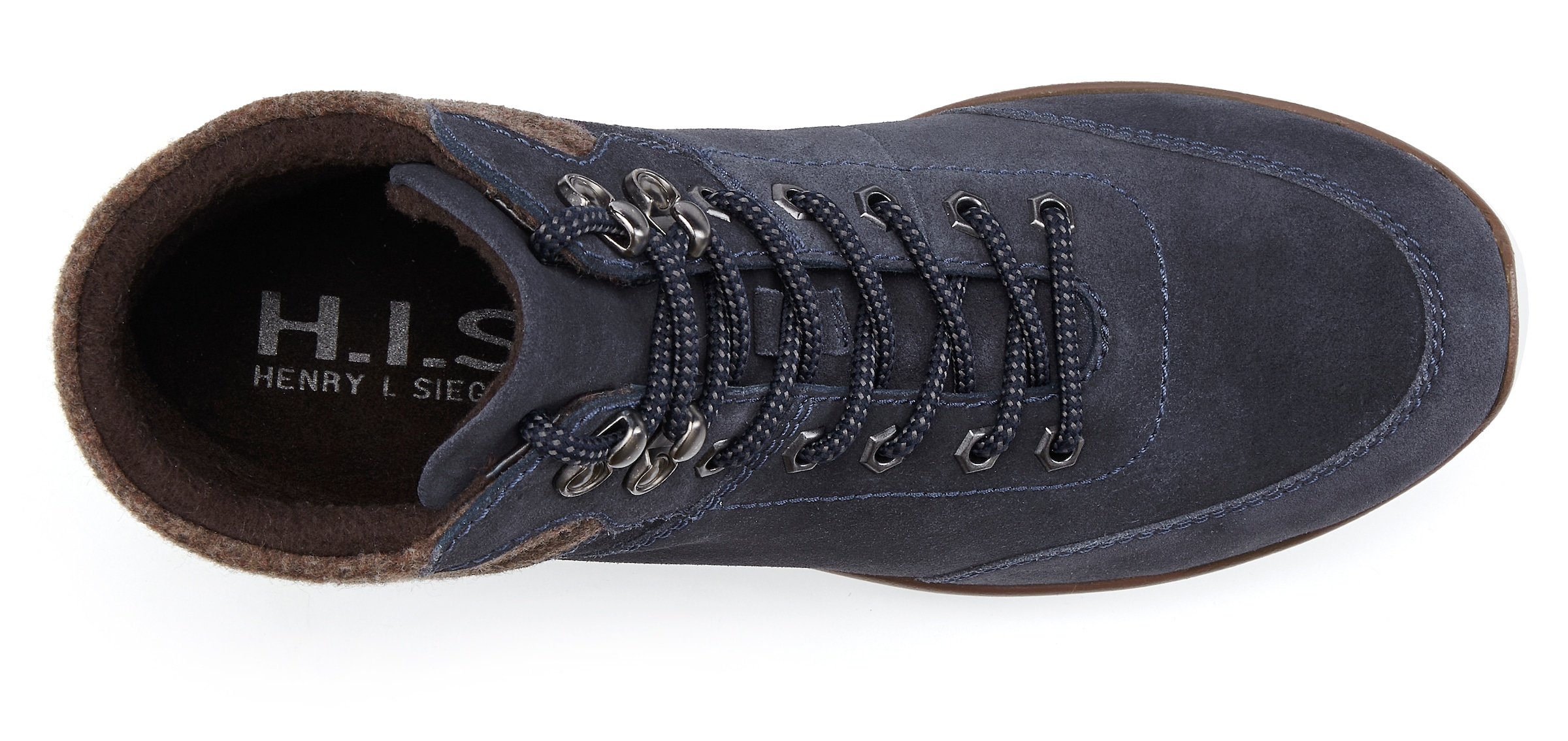 H.I.S Stiefelette »Schnürboots, Schnürstiefelette, Sneaker, Freizeitschuh«  NEU aus hochwertigem Leder