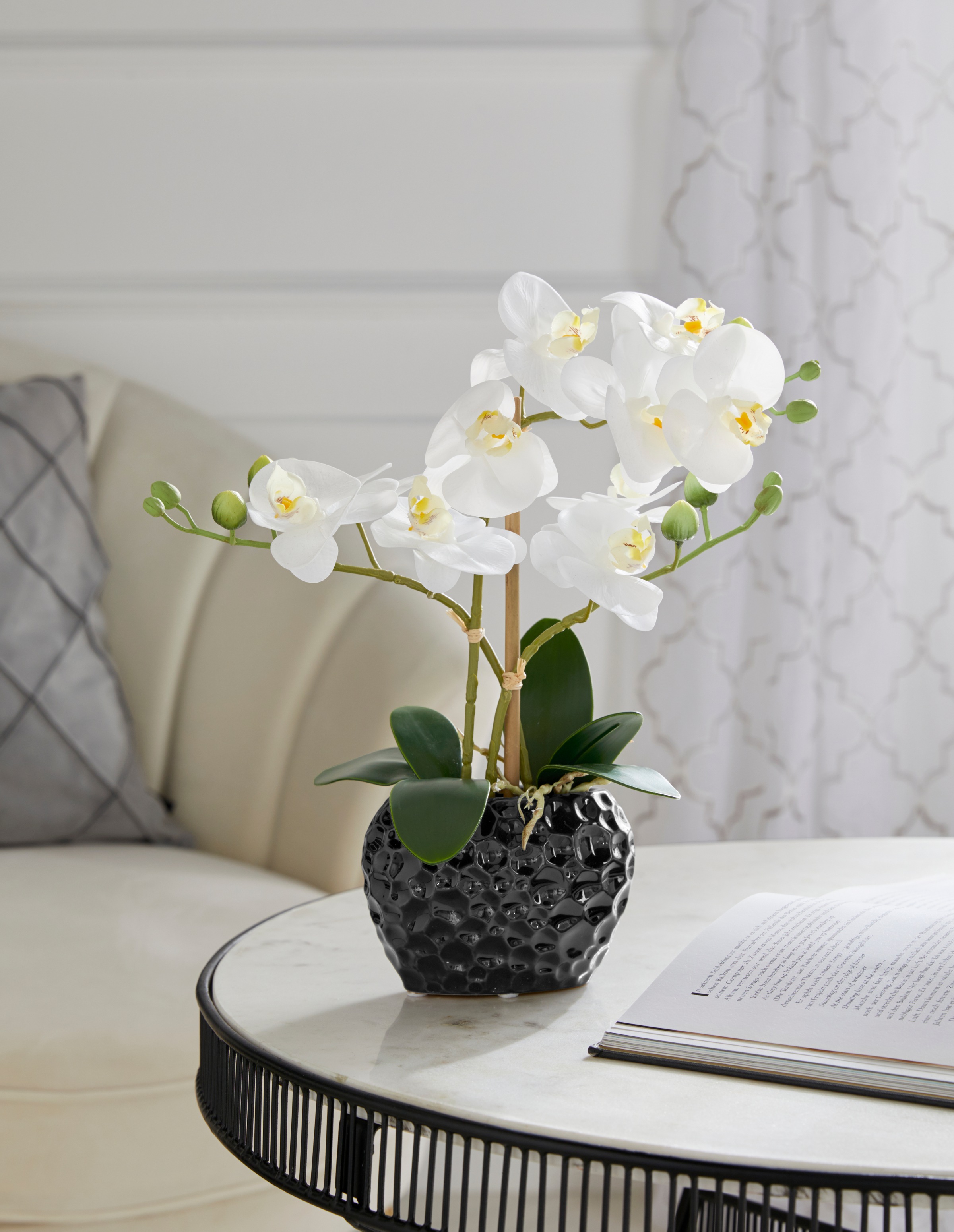 Leonique Kunstpflanze »Orchidee«, Kunstorchidee, im Topf