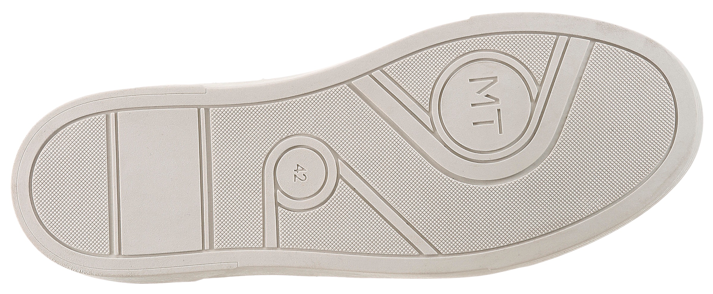 MARCO TOZZI Sneaker  , Freizeitschuh, Halbschuh, Schnürschuh mit Kontrastbesatz