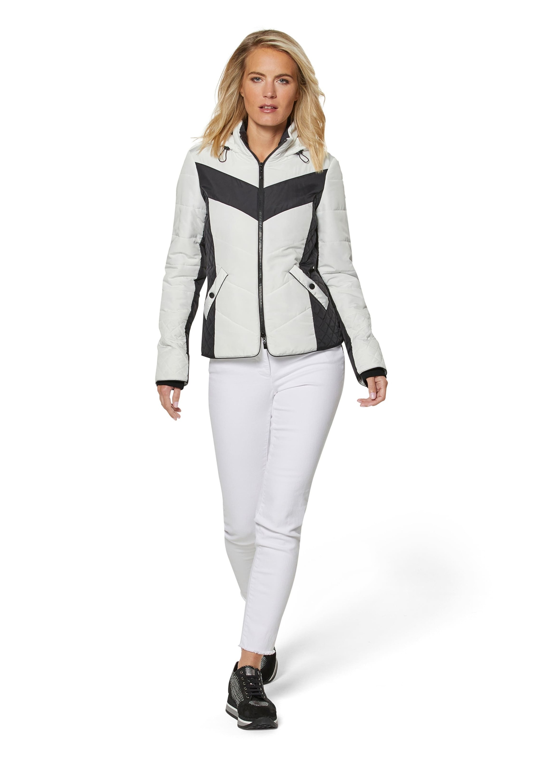 MADELEINE Outdoorjacke »Jacke Steppjacke im Kontrast-Look«
