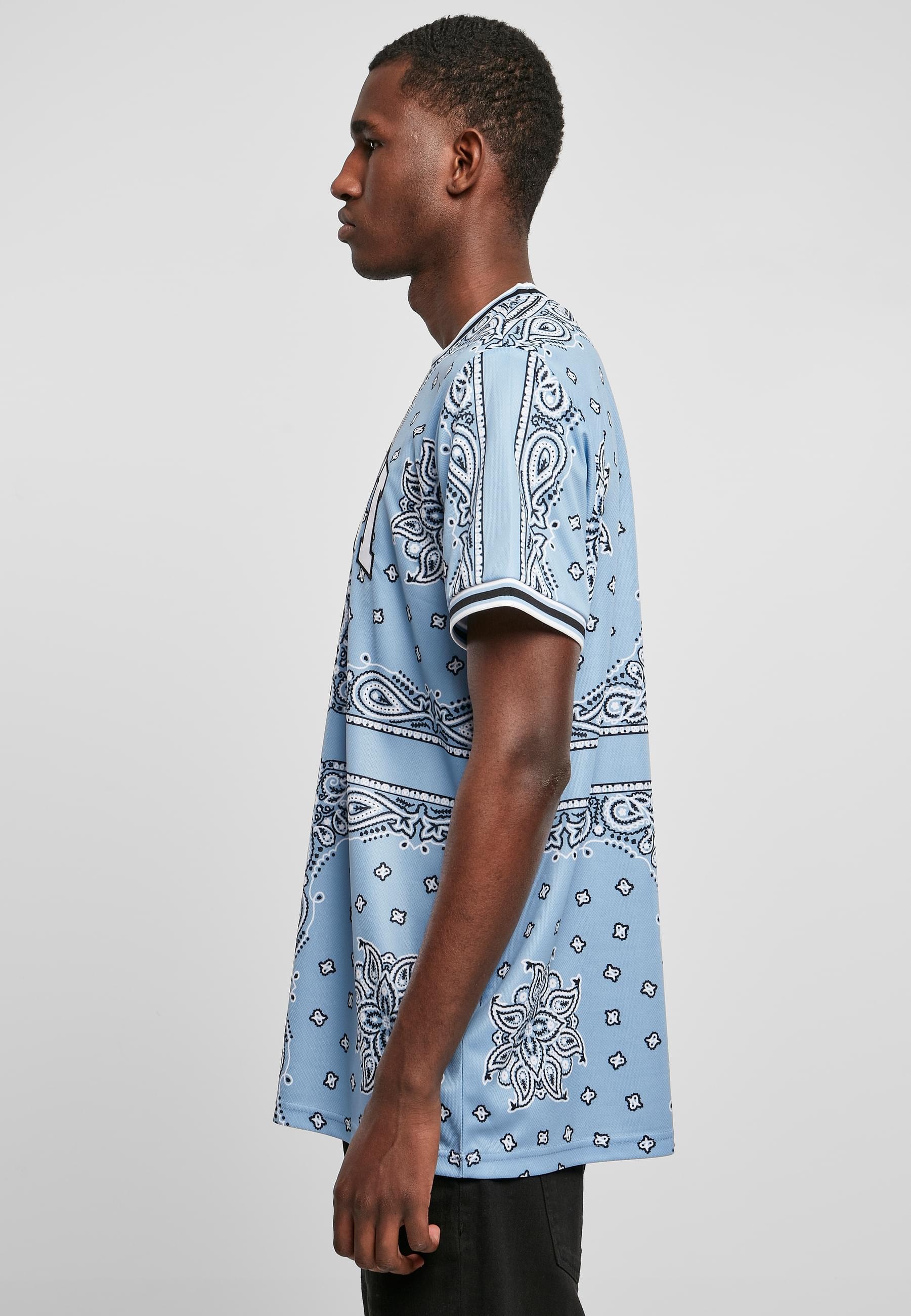 Karl Kani T-Shirt »Karl Kani Men KM222-013-1 Serif Paisley Mesh Tee«, (1 tlg.)