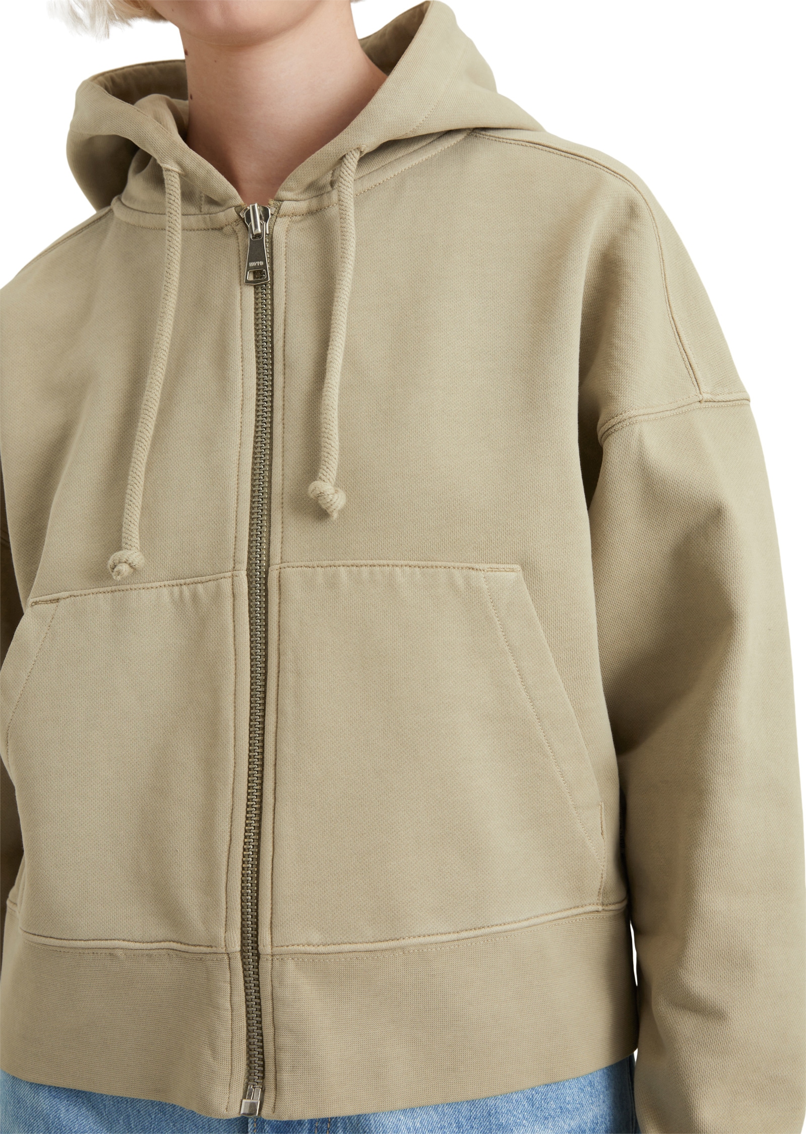 Marc O'Polo DENIM Sweatjacke »mit kuscheliger Innenseite«