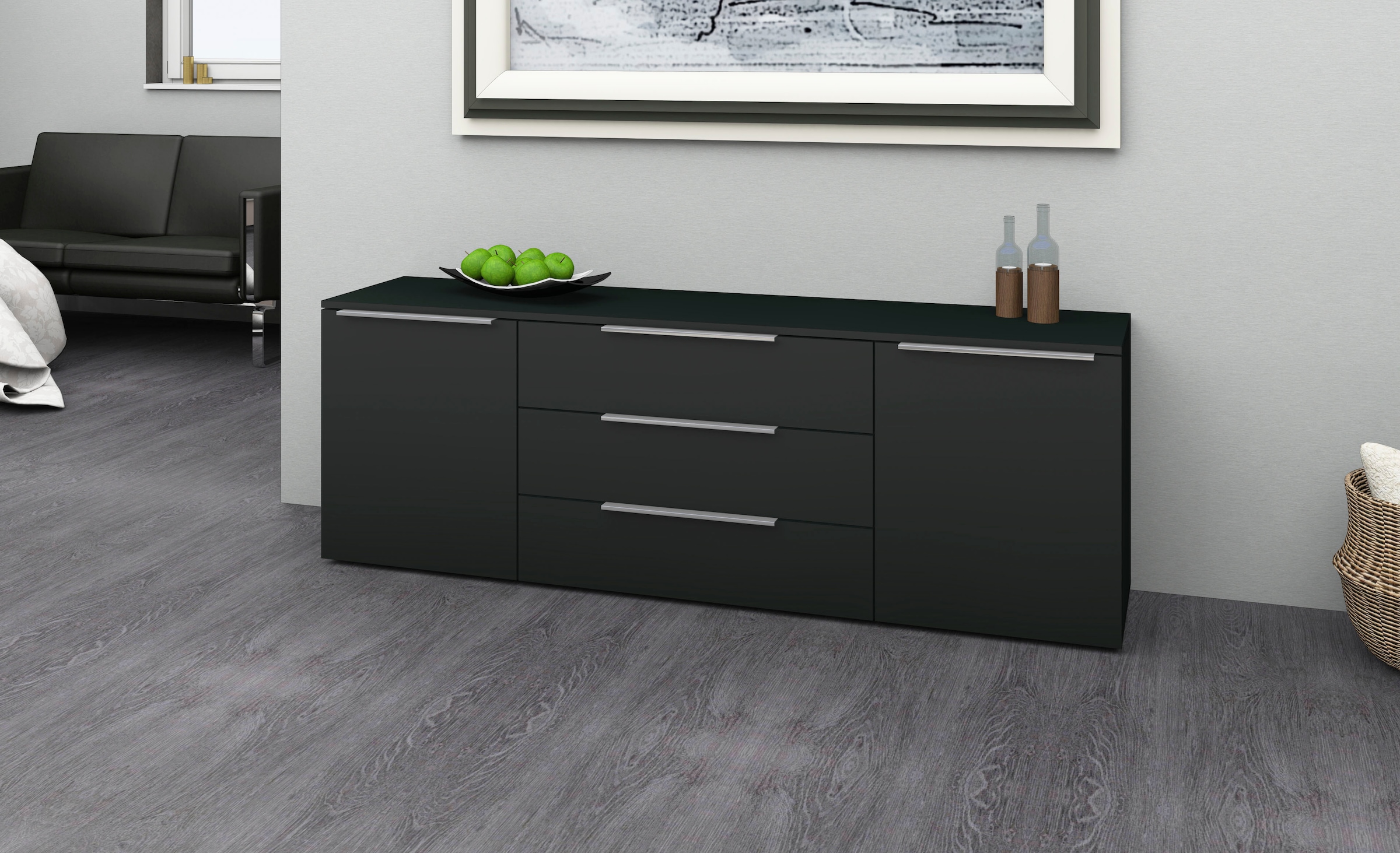 borchardt Möbel Sideboard »Oliva«, Breite 166 oder 200 cm