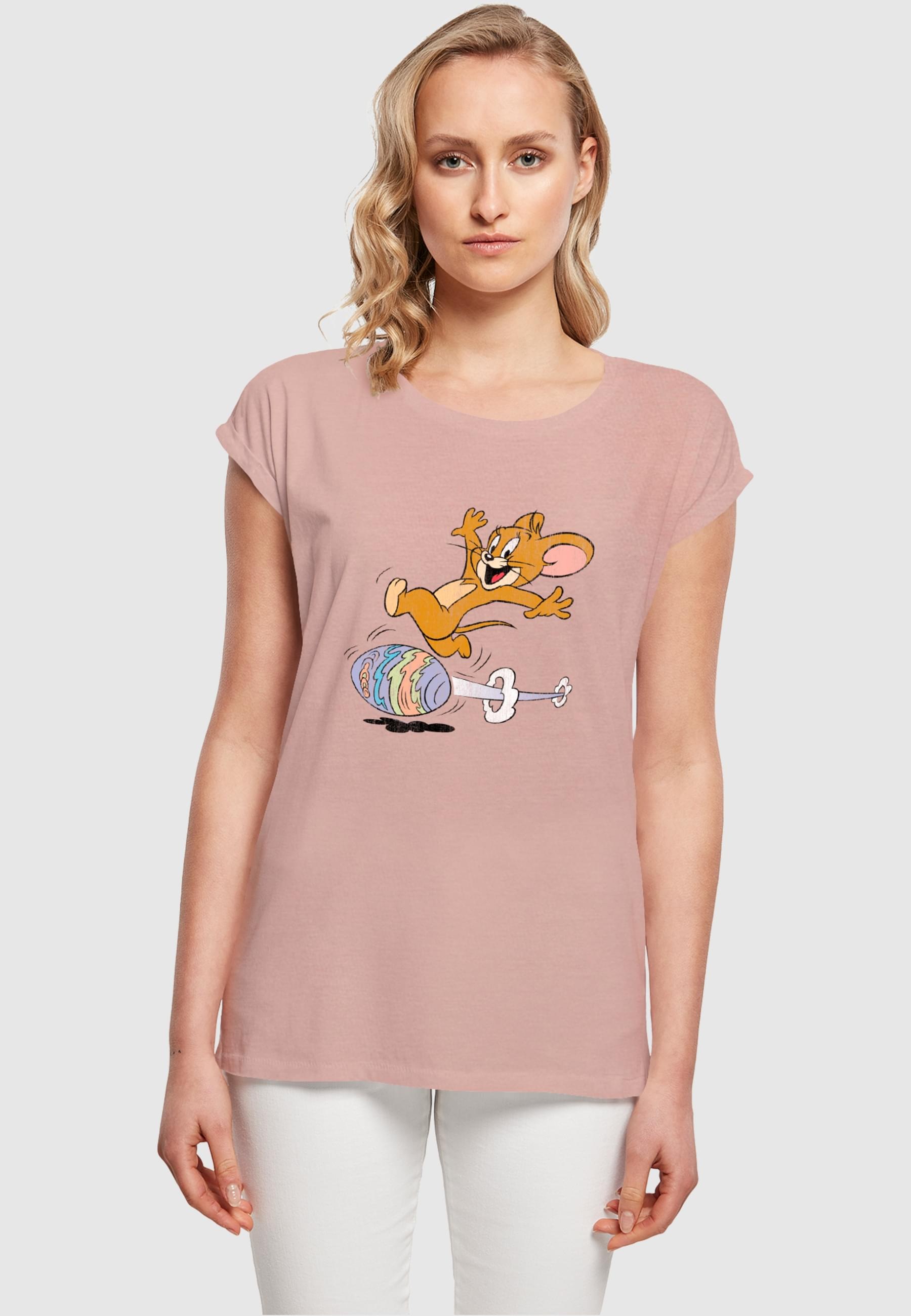 ABSOLUTE CULT T-Shirt »ABSOLUTE CULT Damen Ladies Tom and Jerry - Egg Run T-Shirt«, (1 tlg.)