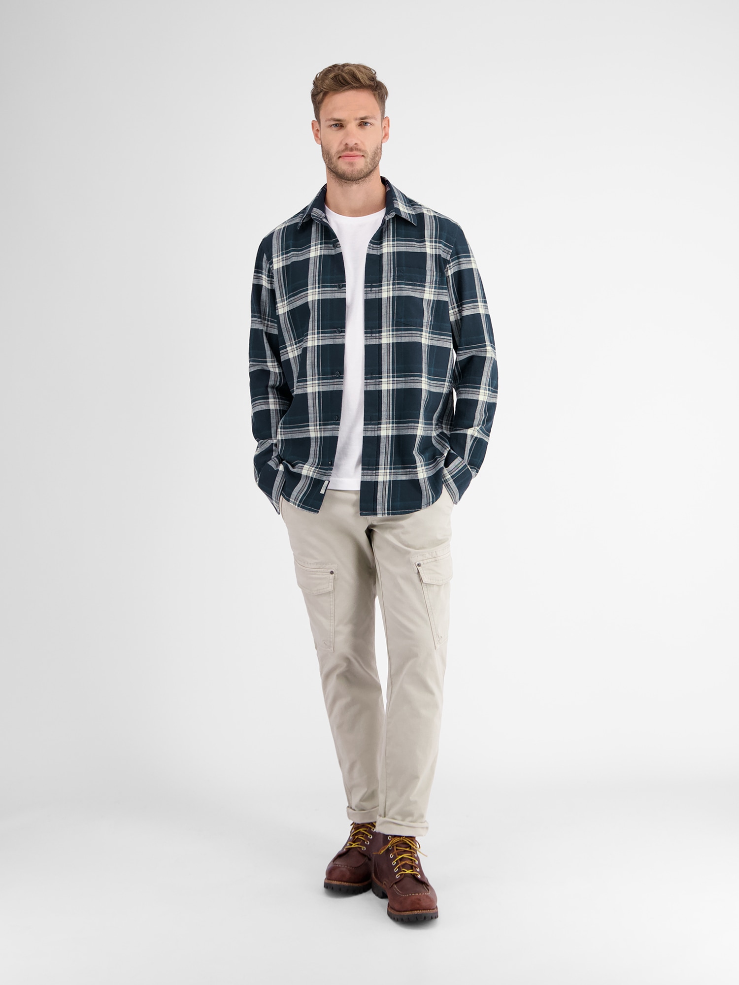 LERROS Karohemd »LERROS Karohemd SLUBCHECK«