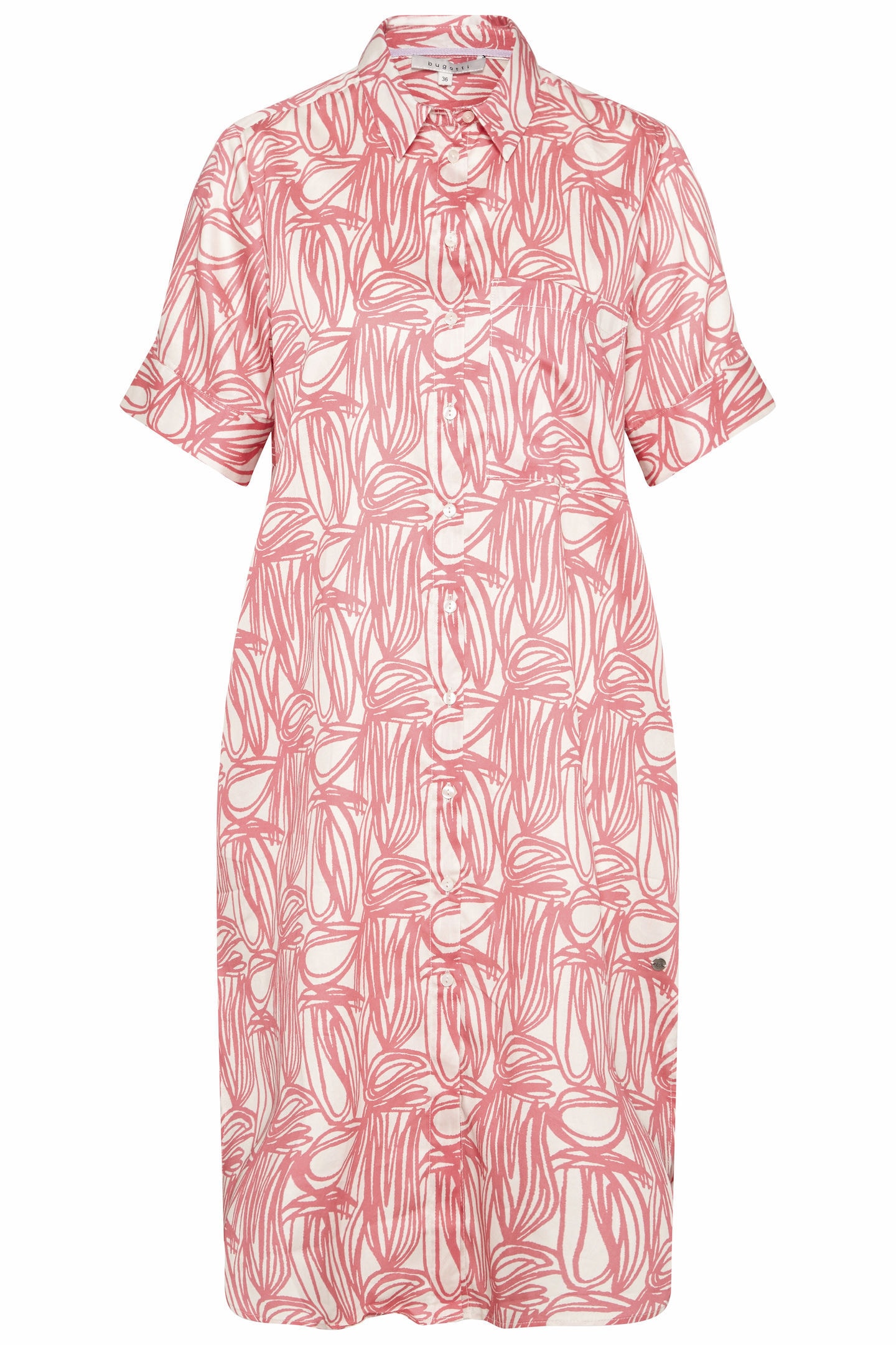 Seitennahttaschen BAUR | für Hemdblusenkleid, kaufen bugatti mit
