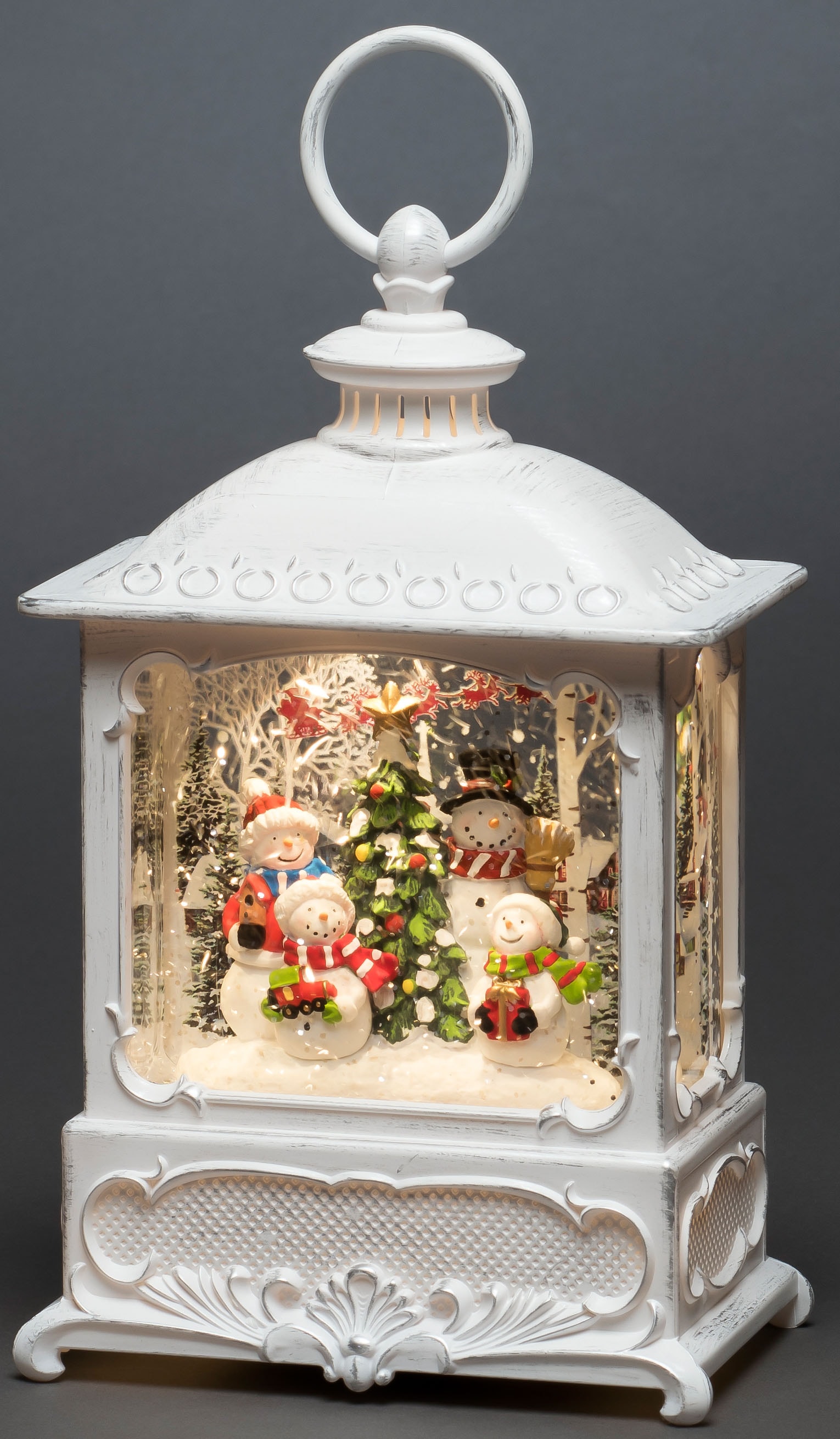 4 »Weihnachtsdeko«, BAUR für flammig-flammig, Schneemänner, 1 Wasserlaterne den Dekolicht LED | KONSTSMIDE Innenbereich