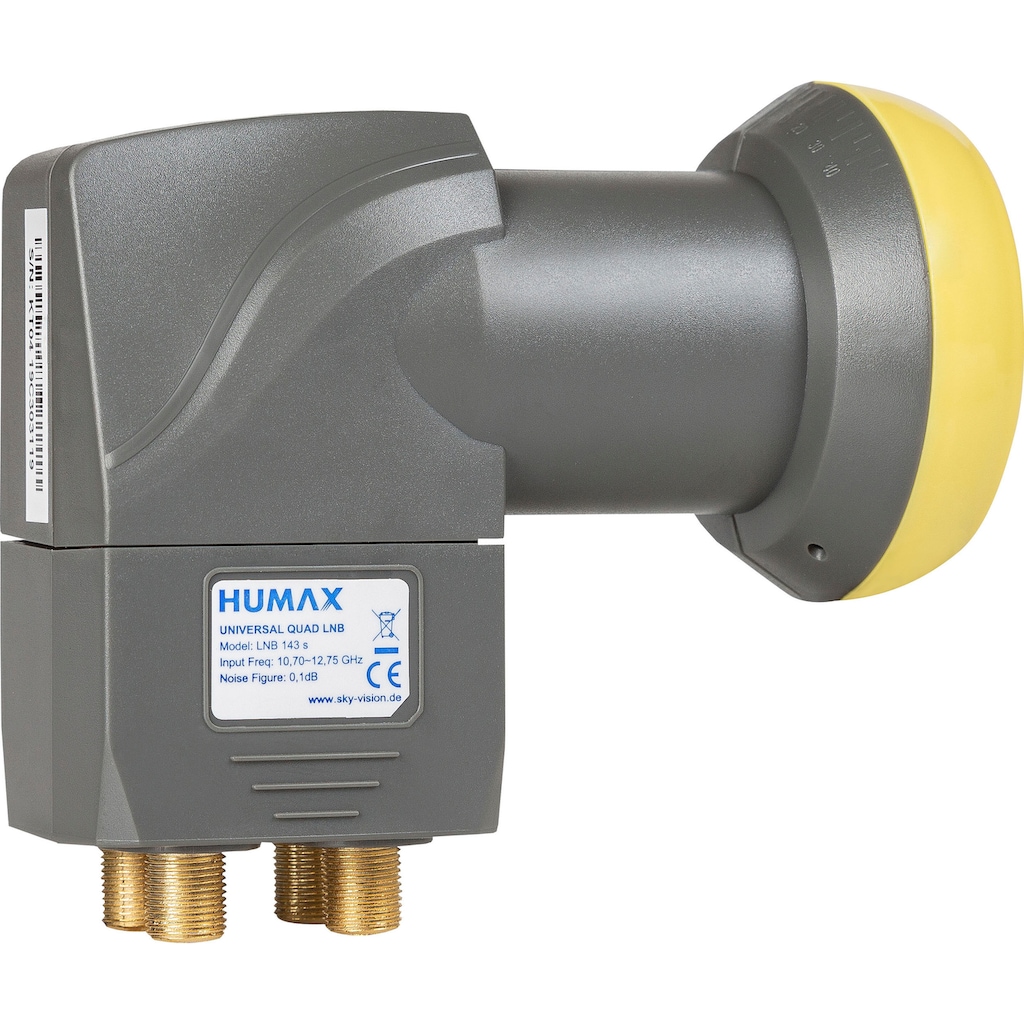 Humax SAT-Antenne »LNB 143s Gold Quattro Switch LNB«