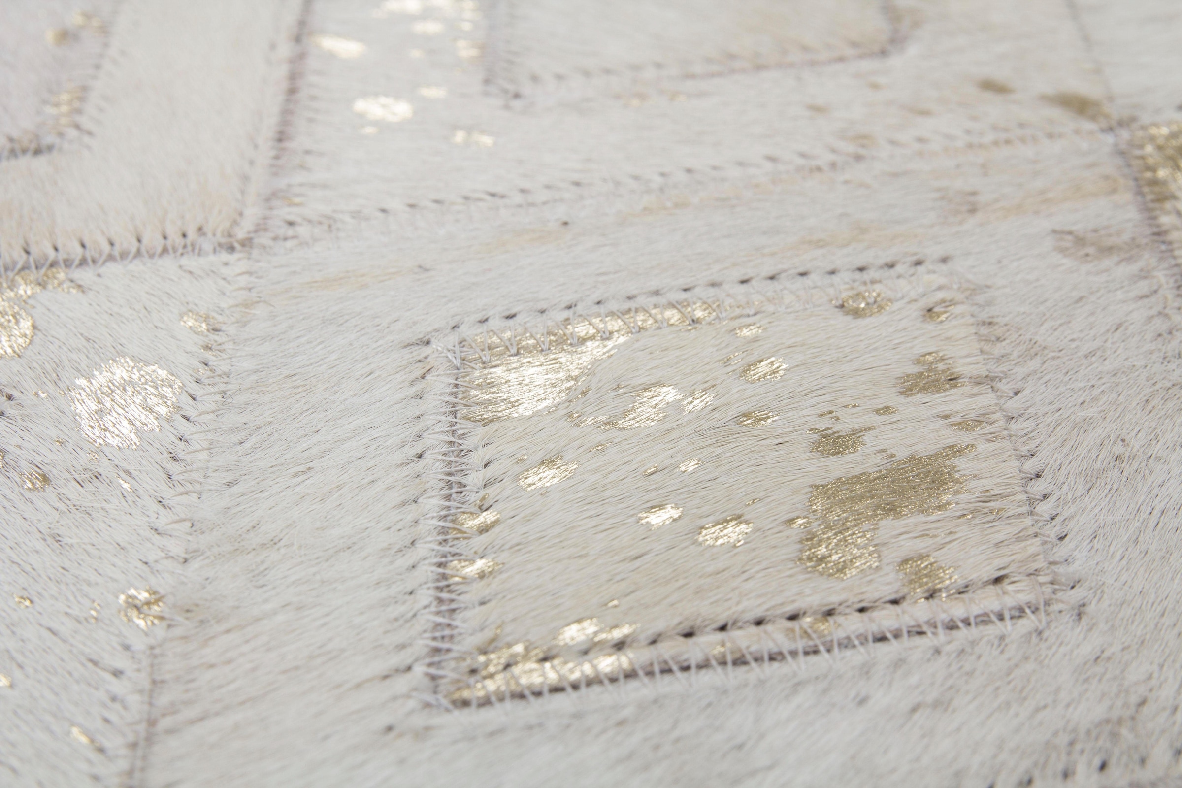 calo-deluxe Fellteppich »Scarllet 110«, rechteckig, 8 mm Höhe, echtes Rinderfell, Wohnzimmer