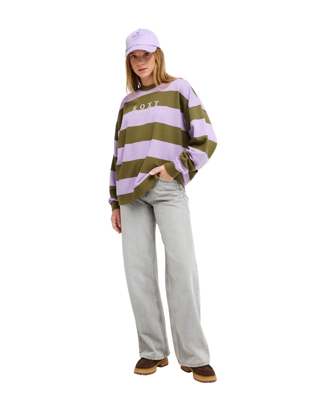 Roxy Sweatshirt »Strictly Stripes«

