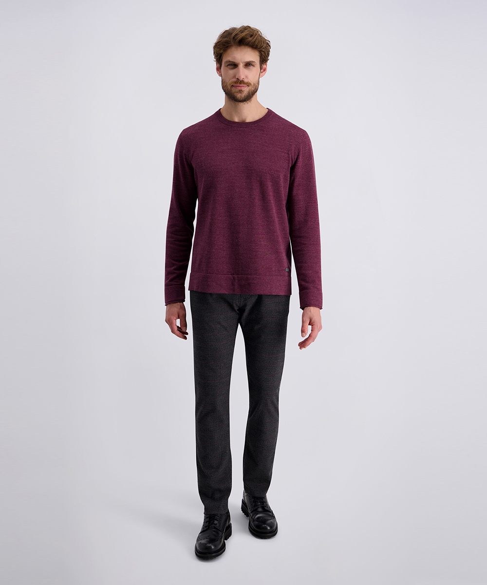 Pierre Cardin 5-Pocket-Hose »PC-Lyon«, fein gemusterst