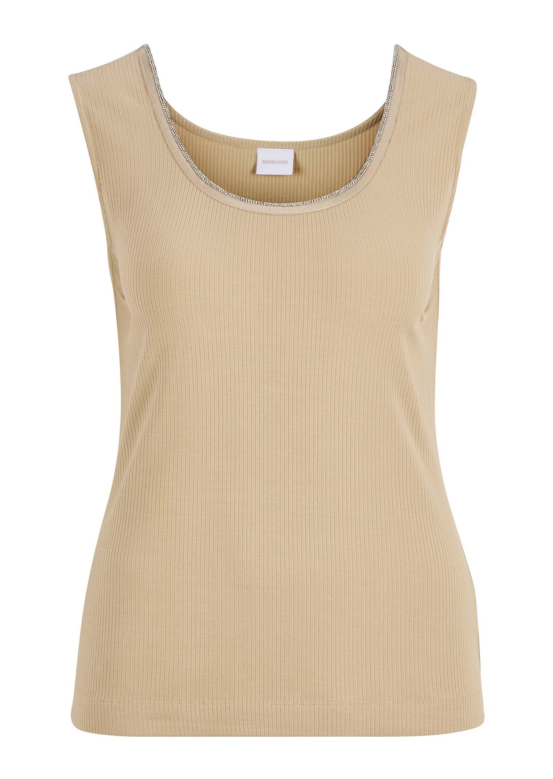 MADELEINE Trägertop "Trägertop Komfortables Top mit Kettendetail" günstig online kaufen