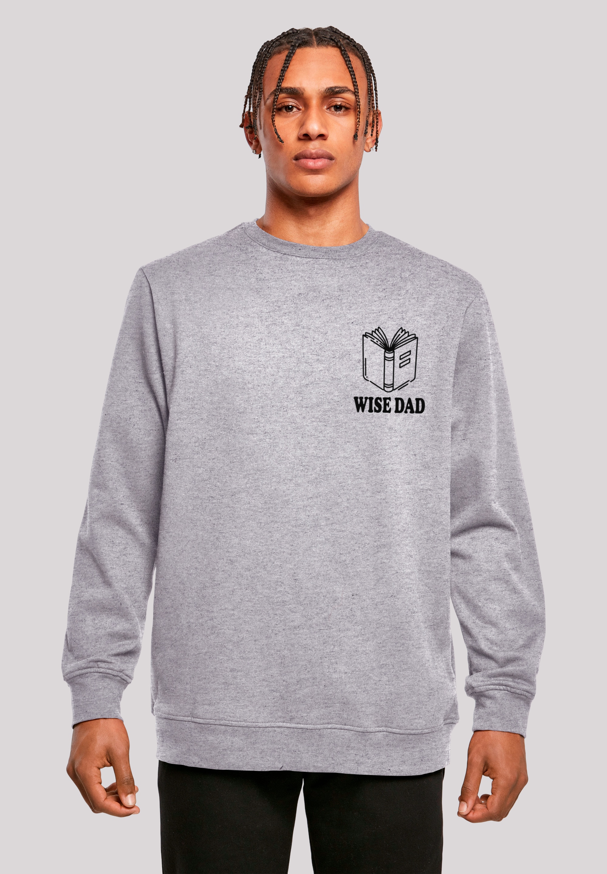 F4NT4STIC Sweatshirt "Wise Dad Lustiges Vatertagsmotiv für schlaue Väter", günstig online kaufen