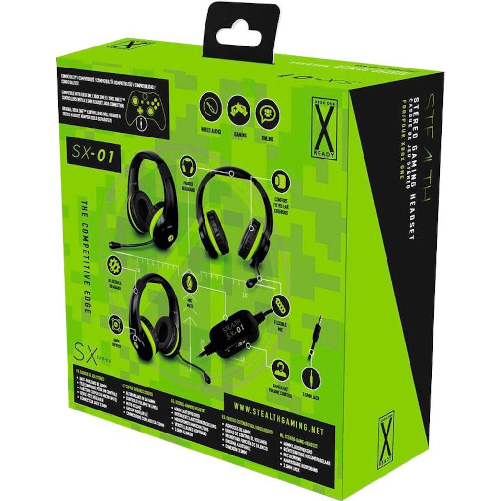 Stealth Gaming-Headset »SX-01 Stereo«