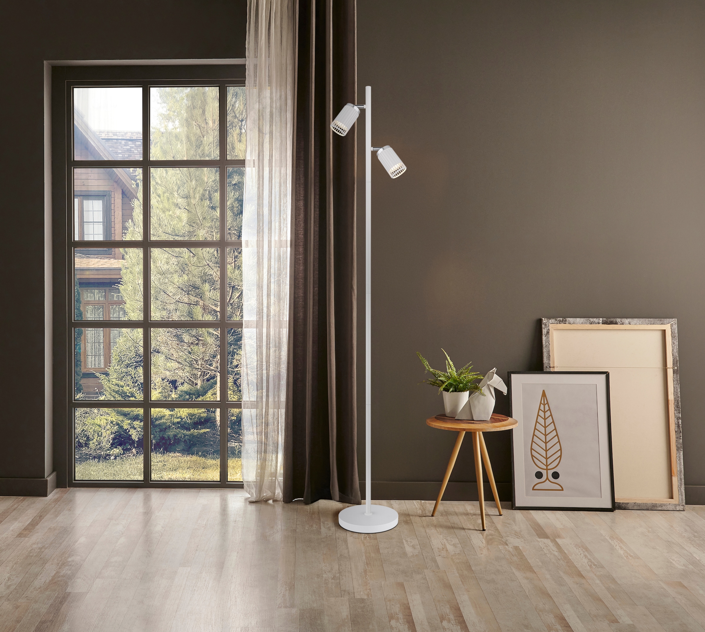 GLOBO LIGHTING Stehlampe »KORBEN« GU10 1 Stk.