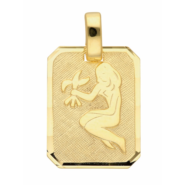 Adelia´s Kettenanhänger »333 Gold Sternzeichen Anhänger Jungfrau«,  Goldschmuck für Damen & Herren kaufen | BAUR
