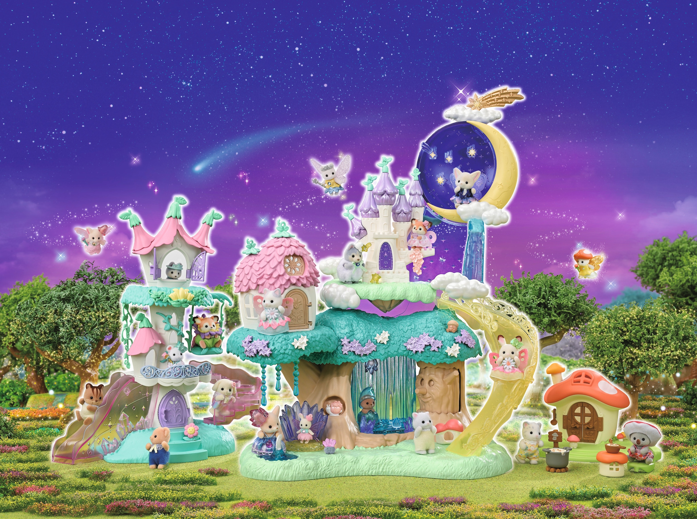 Sylvanian Families Spielwelt »Funkelndes Waldfeenschloss«