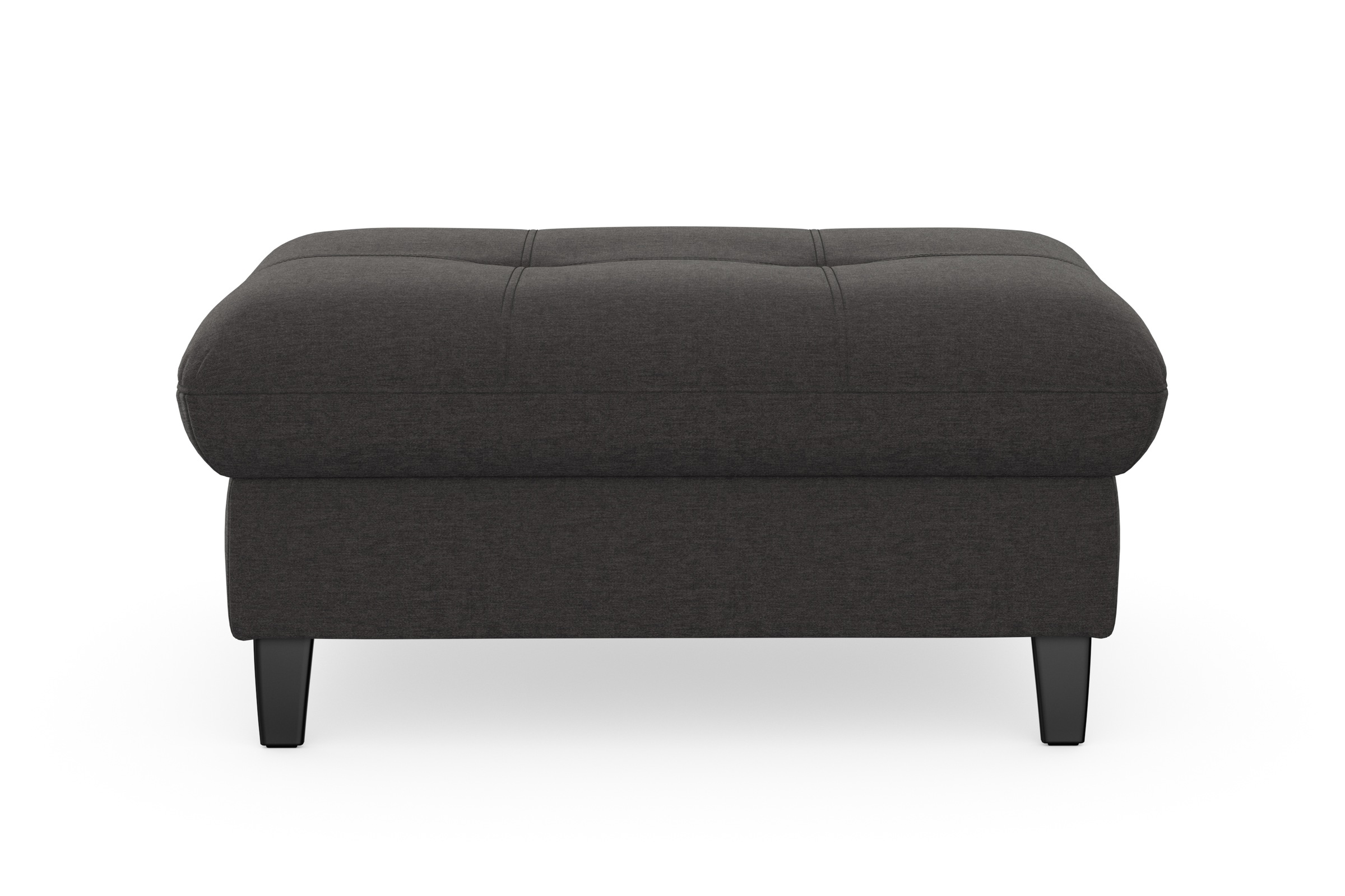 Stauraumhocker SIT & MORE "Maggiore", grau (fango), B:102cm H:48cm T:67cm, 95% Polyester, 5% Polyamid, Hocker, mit Stauraum 6