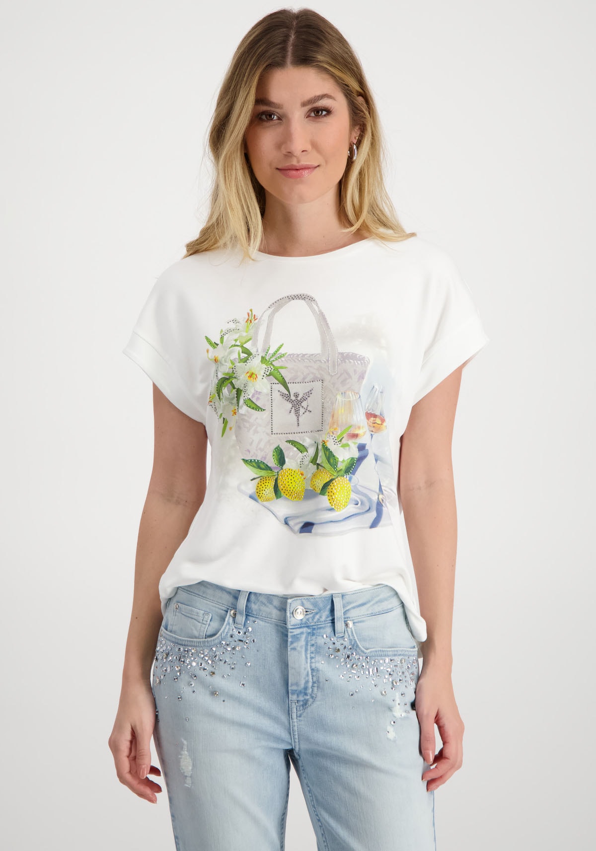 T-Shirt, mit Foto Print