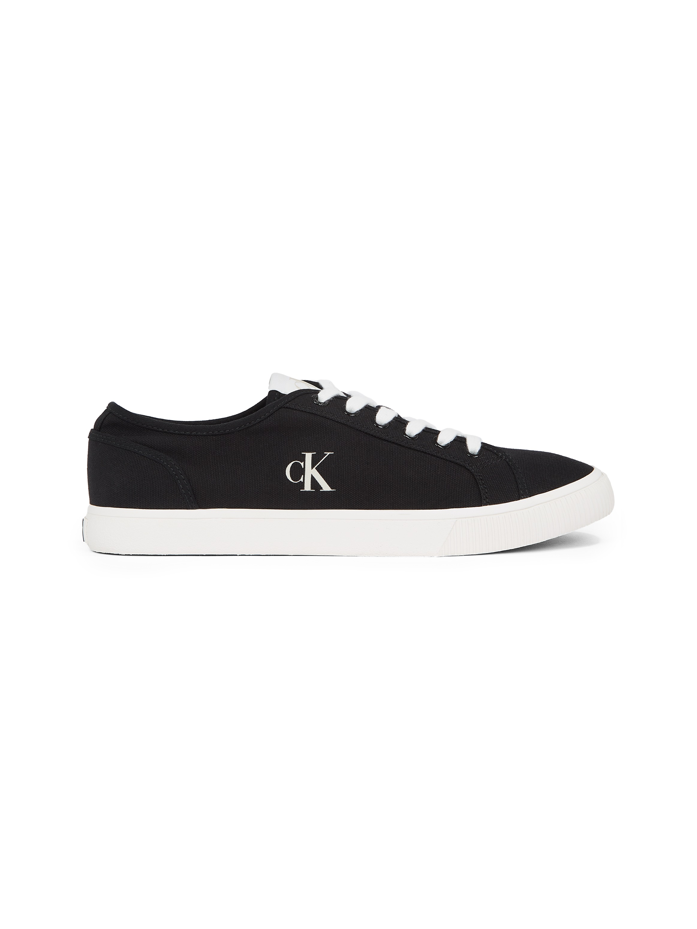 Calvin Klein Jeans Sneaker "ESS VULC LOW MG CANVAS" Schnürschuh, Halbschuh, günstig online kaufen