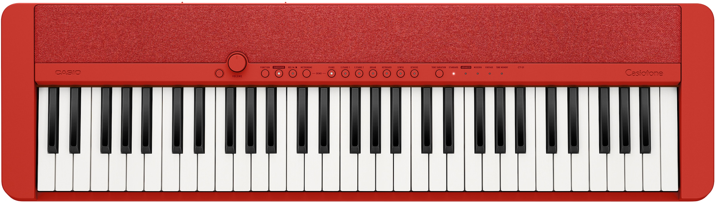 Home-Keyboard Piano-Keyboard, CT-S1RDSP, ideal für Piano-Einsteiger und Klanggourmets