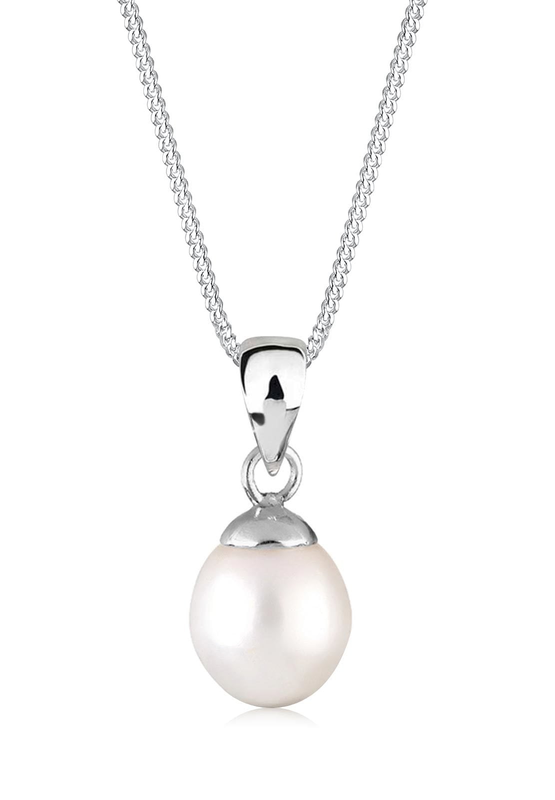 Perlenkette »Süßwasserzuchtperle Tropfen 925 Sterling Silber«