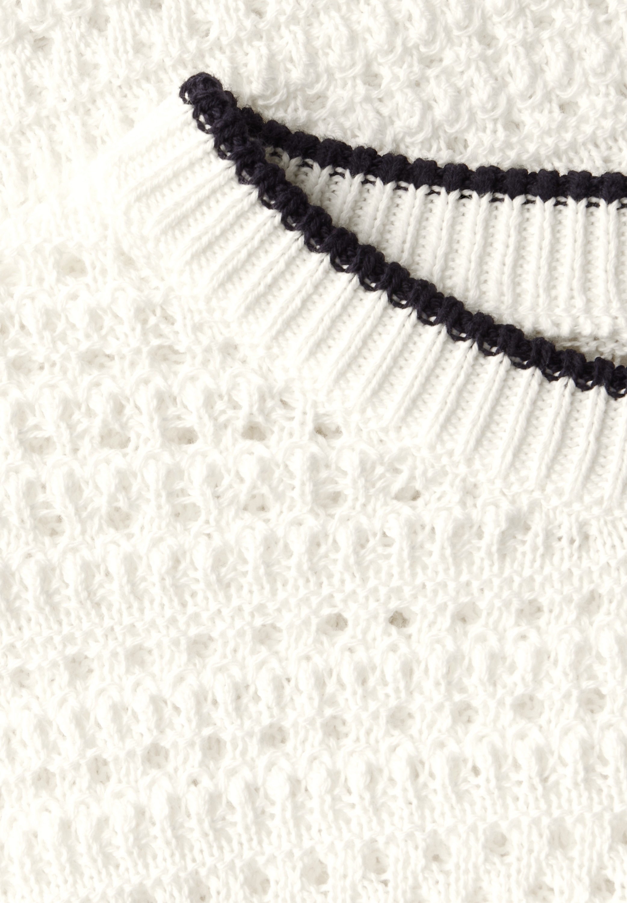 STREET ONE Strickpullover, aus reiner Baumwolle
