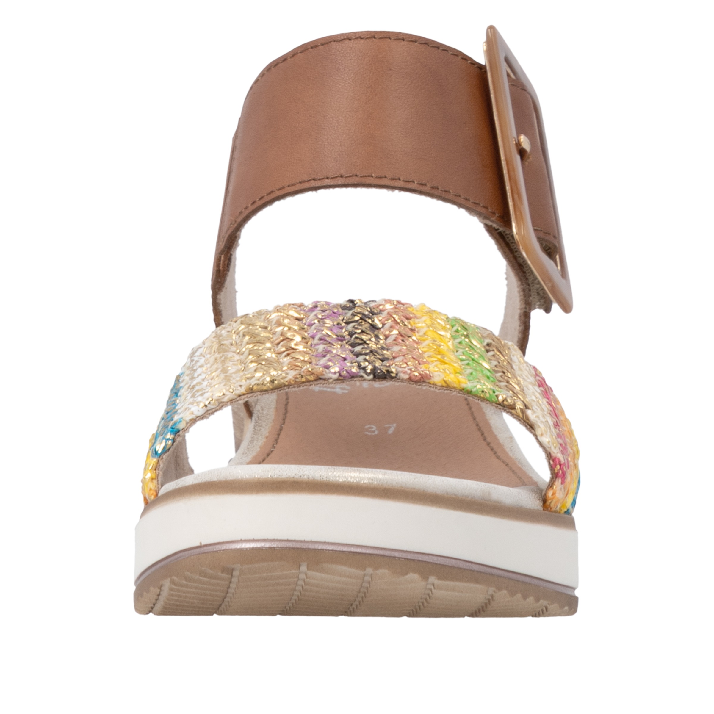 Remonte Elle-Collection Women Wedge Sandal Brown Multicolor 44 3