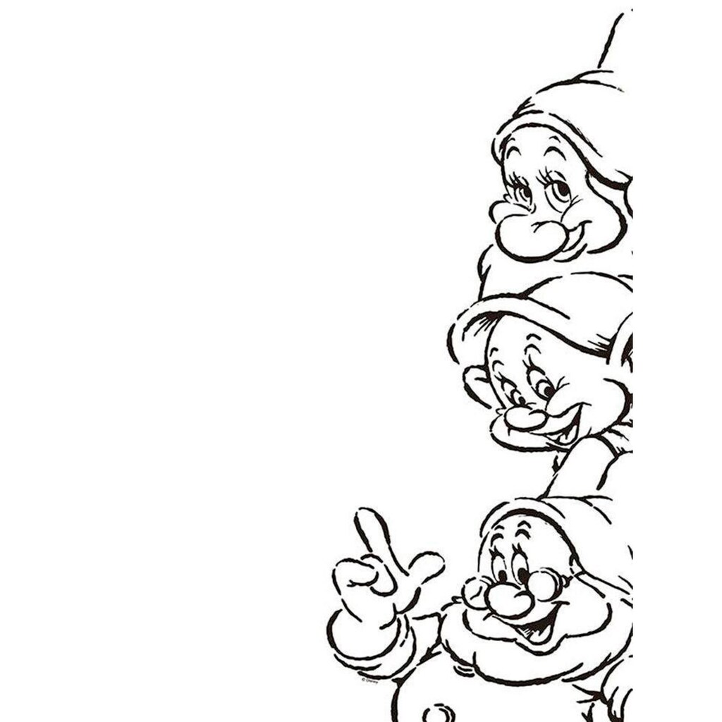 Komar Poster »Snow White Dwarves«, Disney, (1 St.)