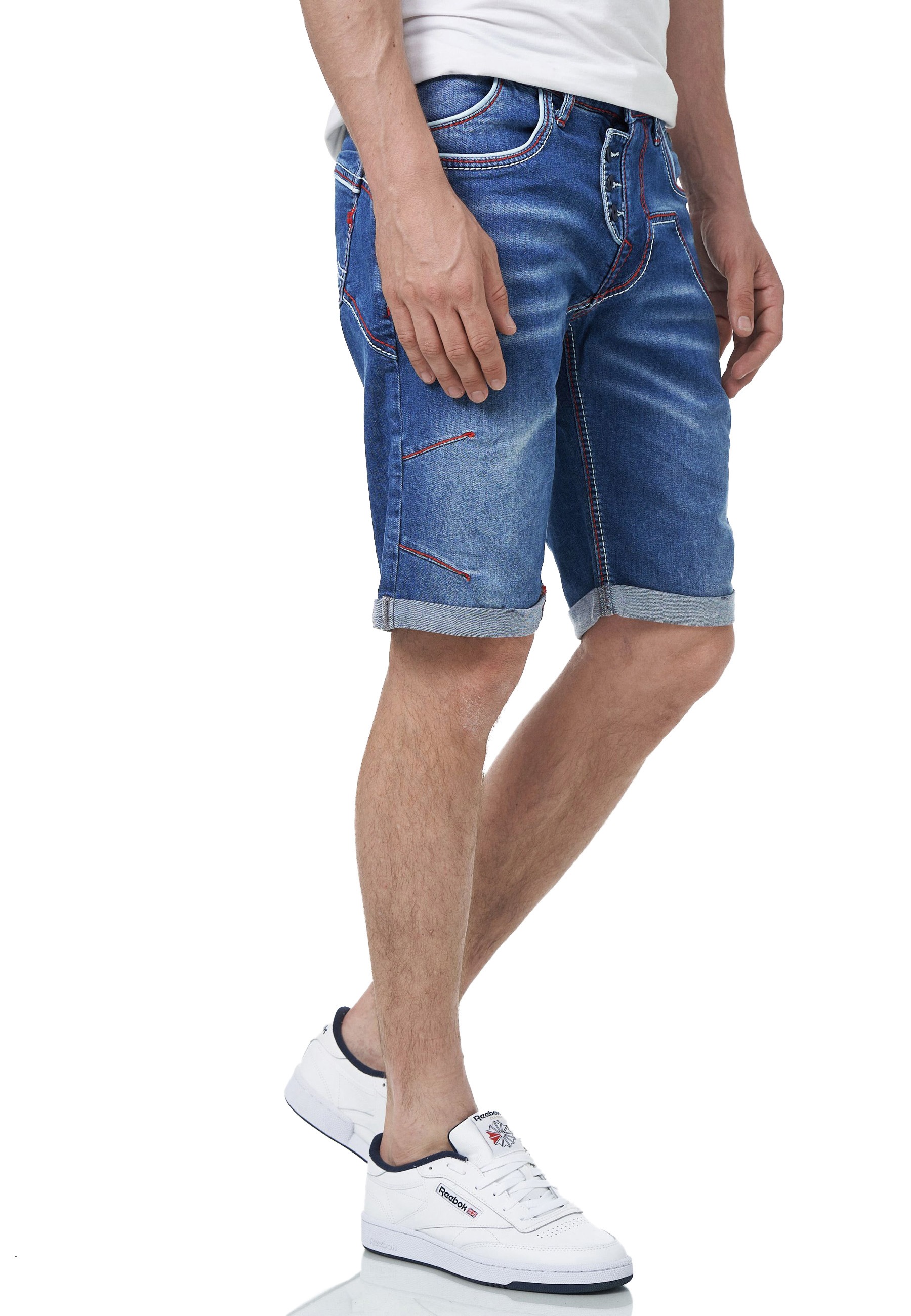 Rusty Neal Shorts »Ruben«, in tollem Jeans-Look