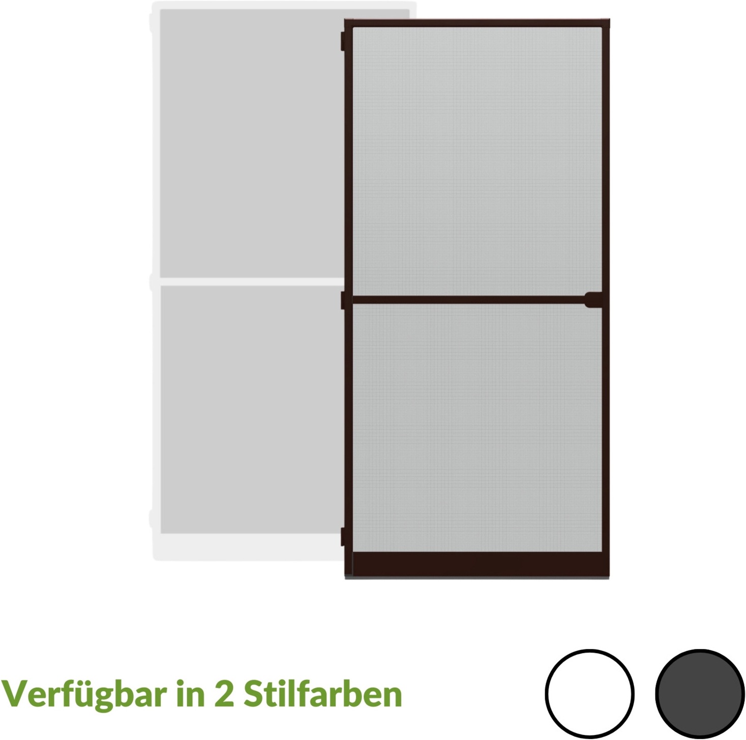 Windhager Insektenschutz-Tür »Mosquito Stop, Rahmentür aus Alurahmen, für Balkon‑ und Terrassentüren« Fliegengitter-Tür erhältlich in weiß oder anthrazit, 100 x 210 cm