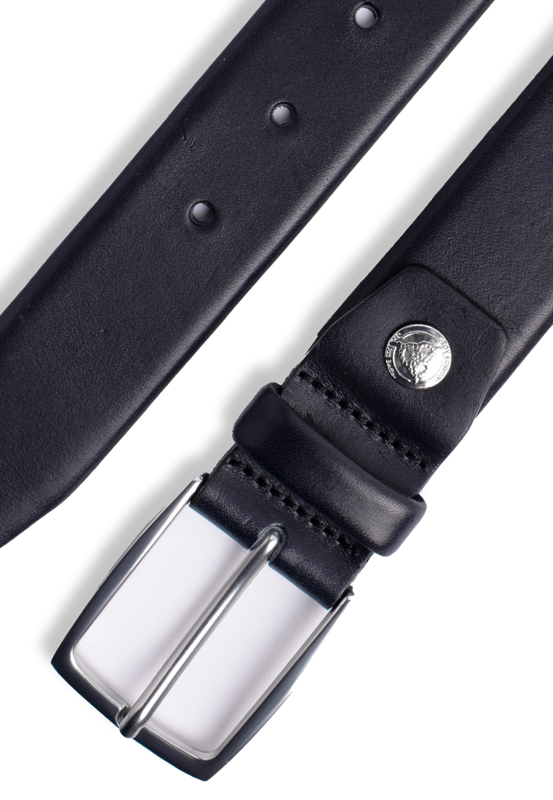 Roy Robson Ledergürtel »Eleganter Business Ledergürtel«, mit modernem Design