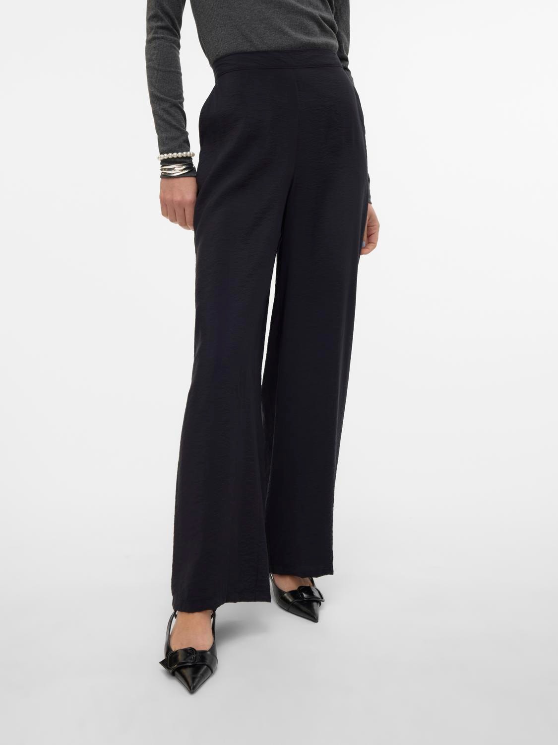 Vero Moda Schlupfhose "VMJOSIE HW WIDE PANT WVN GA NOOS" günstig online kaufen