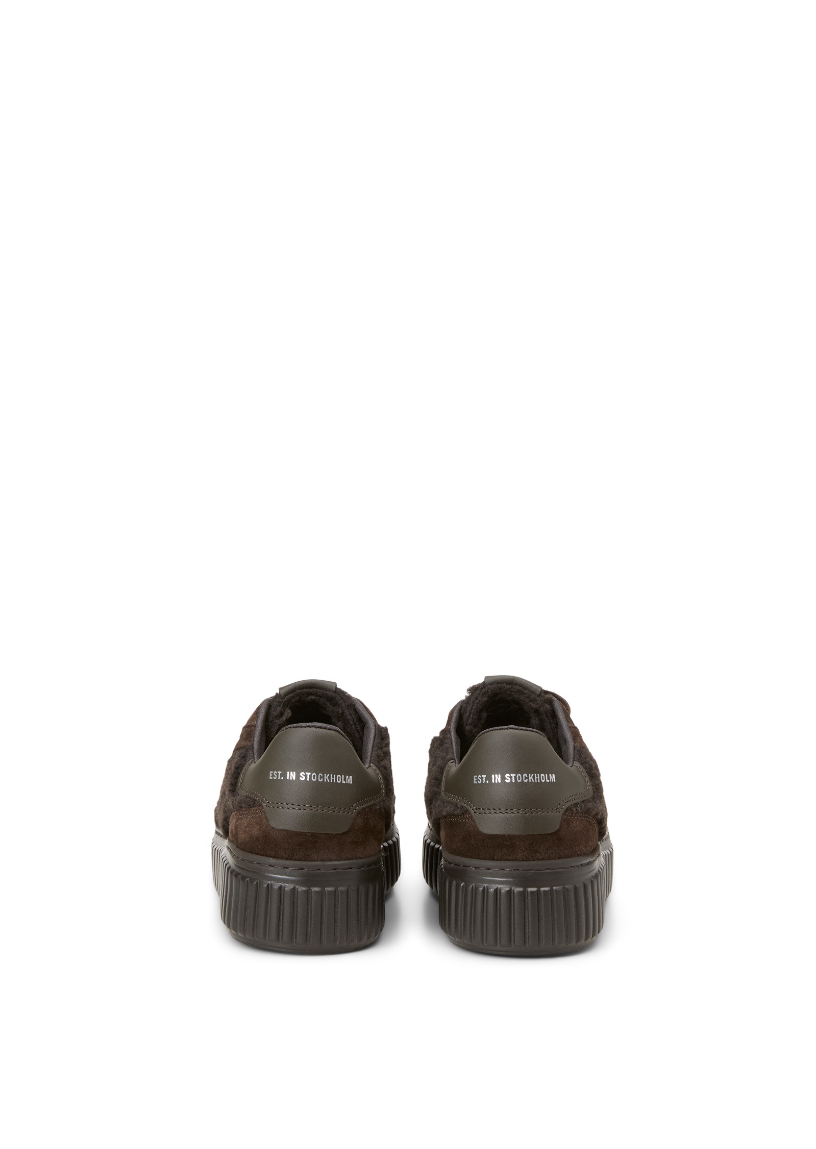 Marc O'Polo Sneaker »aus Teddyfell mit Echtleder-Details«