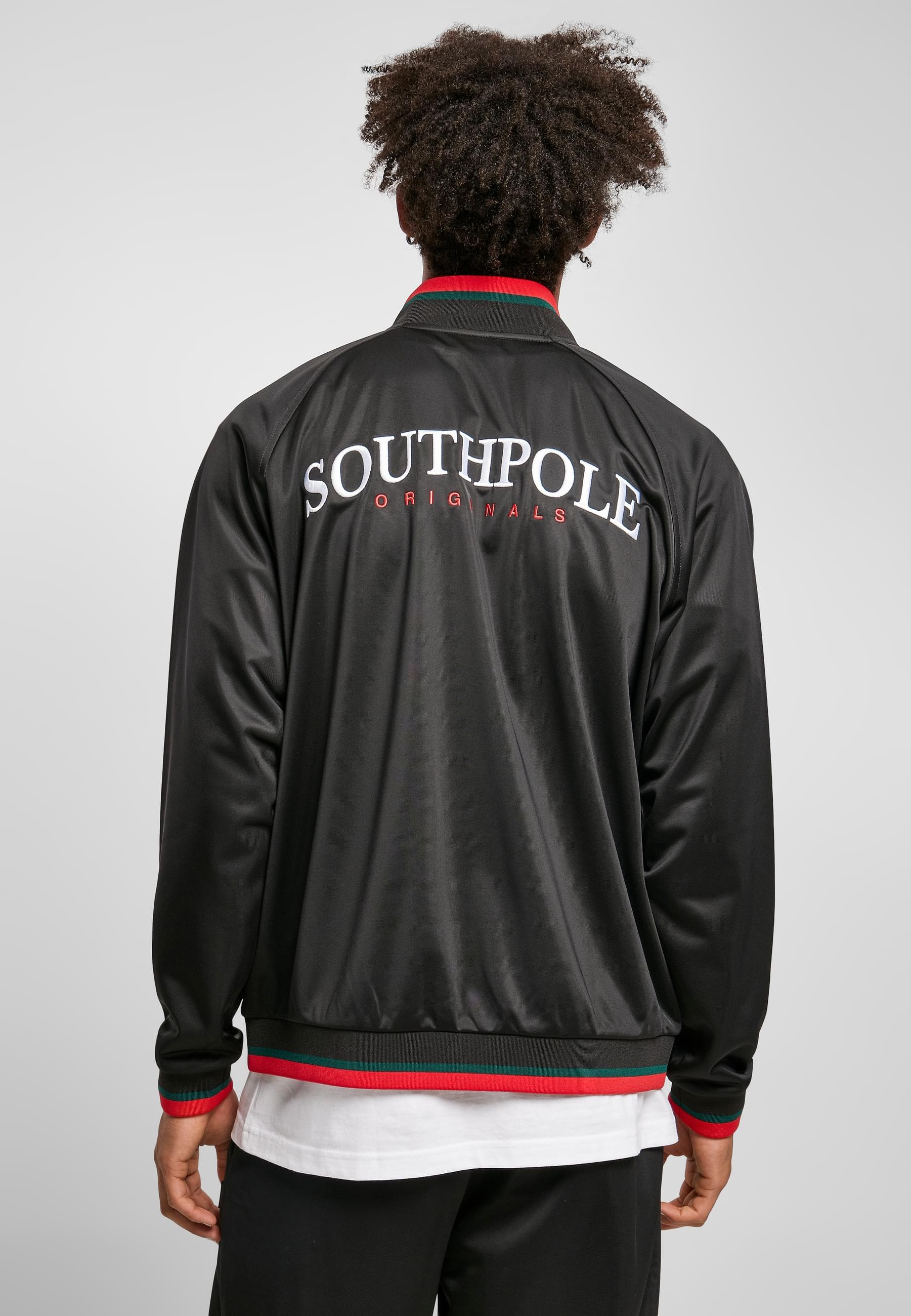 Southpole Allwetterjacke »Southpole Herren Southpole Raglan Tricot Jacket«, (1 St.), ohne Kapuze