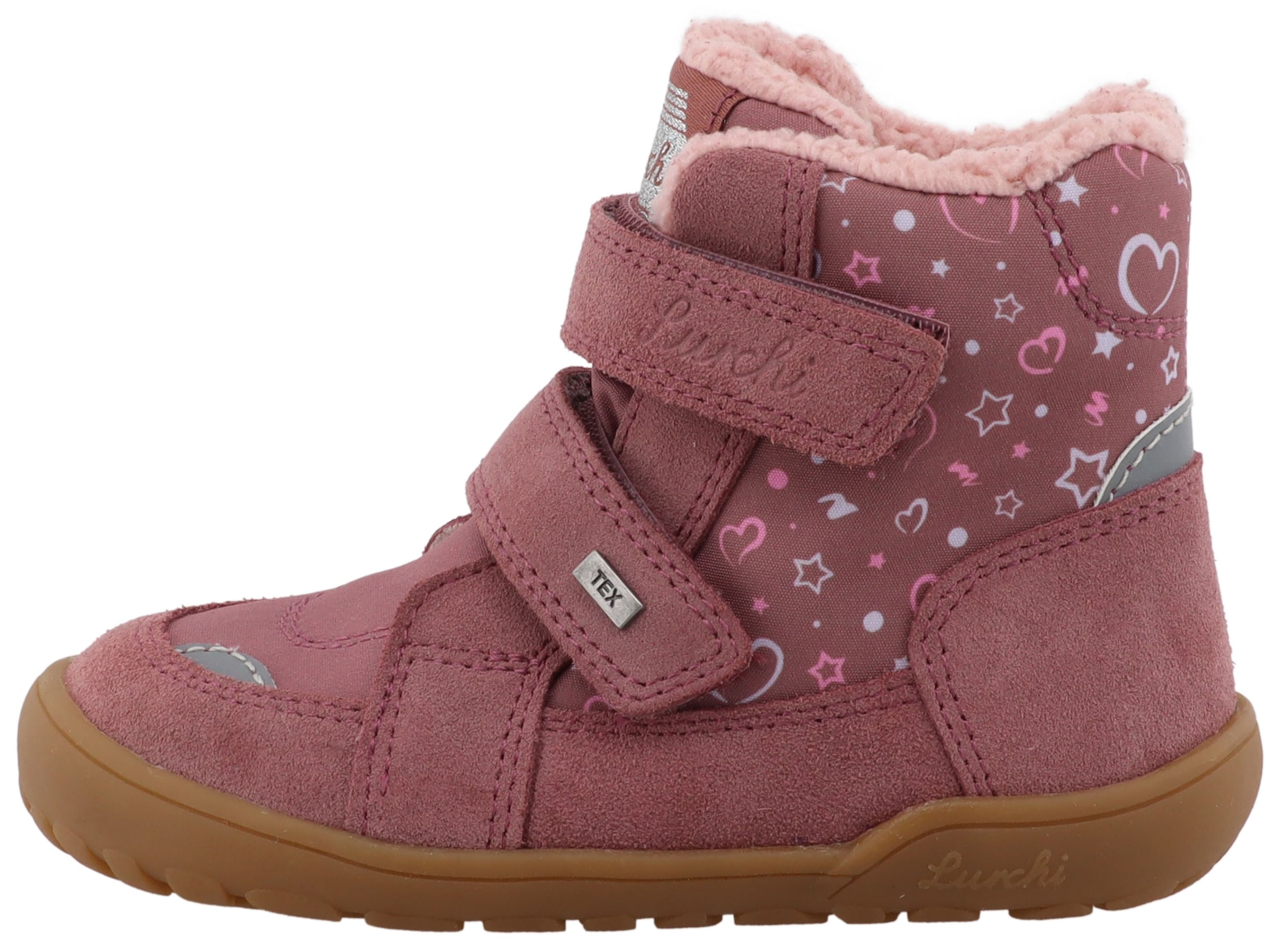 Lurchi Barfußschuh »Jilly Barefoot TEX«, Klettschuh mit Warmfutter, Größenschablone zum Download