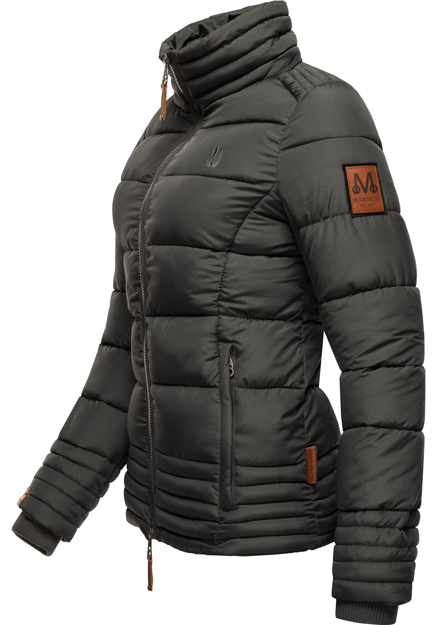 Marikoo Winterjacke »Sole«, mit Steppjacke taillierte online modisch den Winter für BAUR | kaufen Damen Kapuze