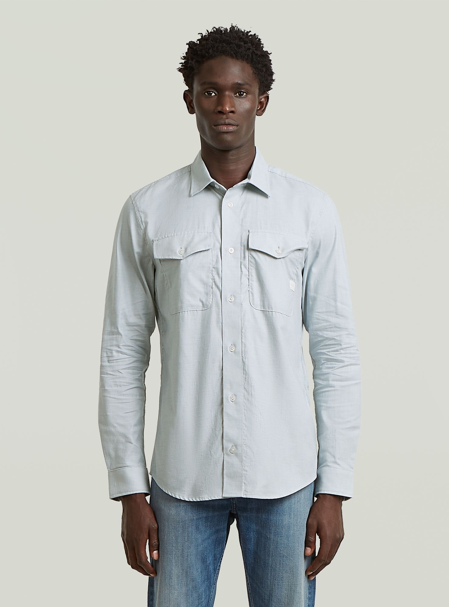 G-STAR Langarmshirt "Marine Slim Hemd"
