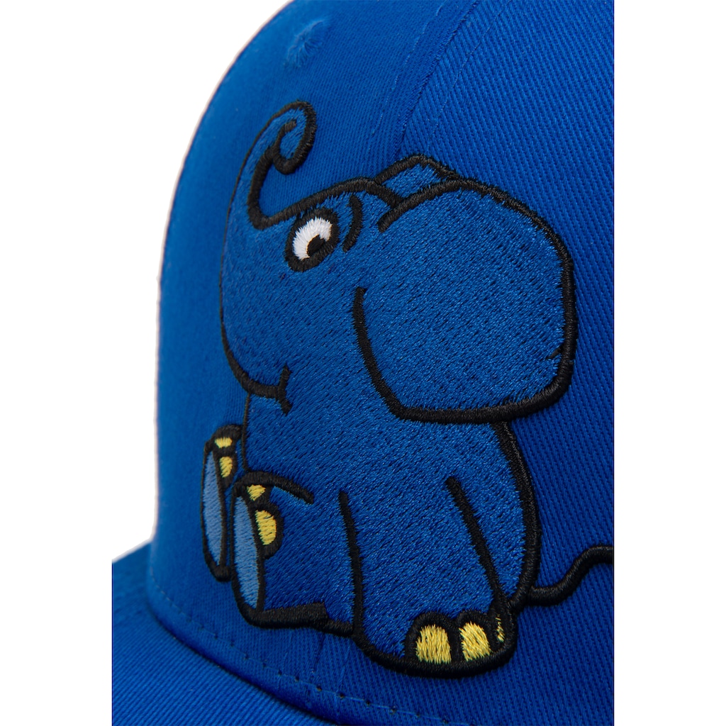 LOGOSHIRT Baseball Cap »Maus - Elefant sitzt«