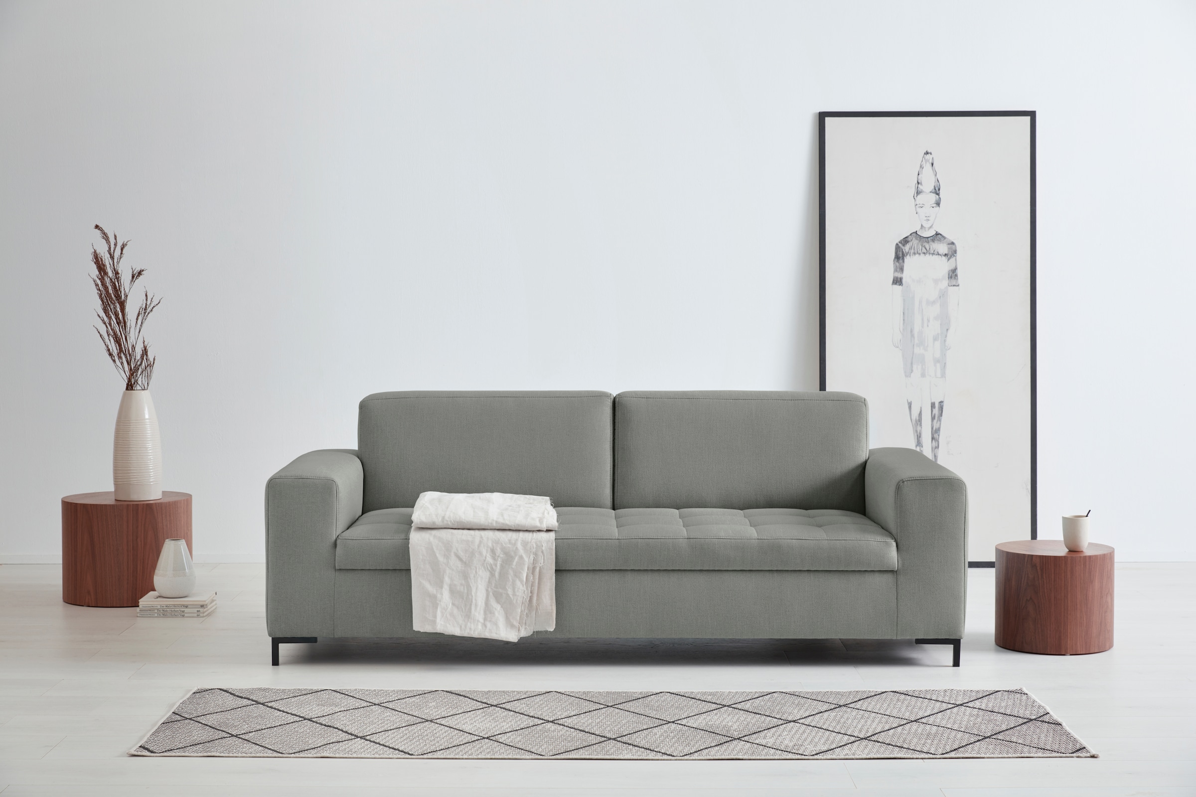 OTTO products 3-Sitzer "Grazzo, zeitlos und elegant, moderne Sitzheftung", günstig online kaufen