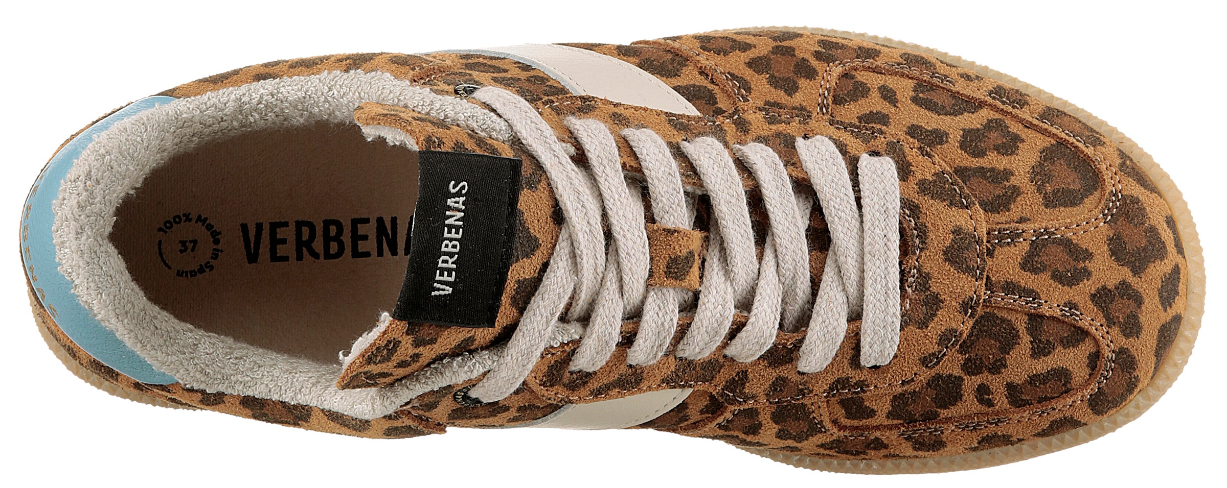 VERBENAS Sneaker »Sora Leo Summer«, Trendsneaker, Freizeitschuh, Halbschuh mit modischem Animal-Print