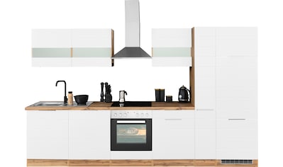 HELD MÖBEL Küche »Luhe«, 330 cm breit, wahlweise mit oder ohne E-Geräten, mit... kaufen